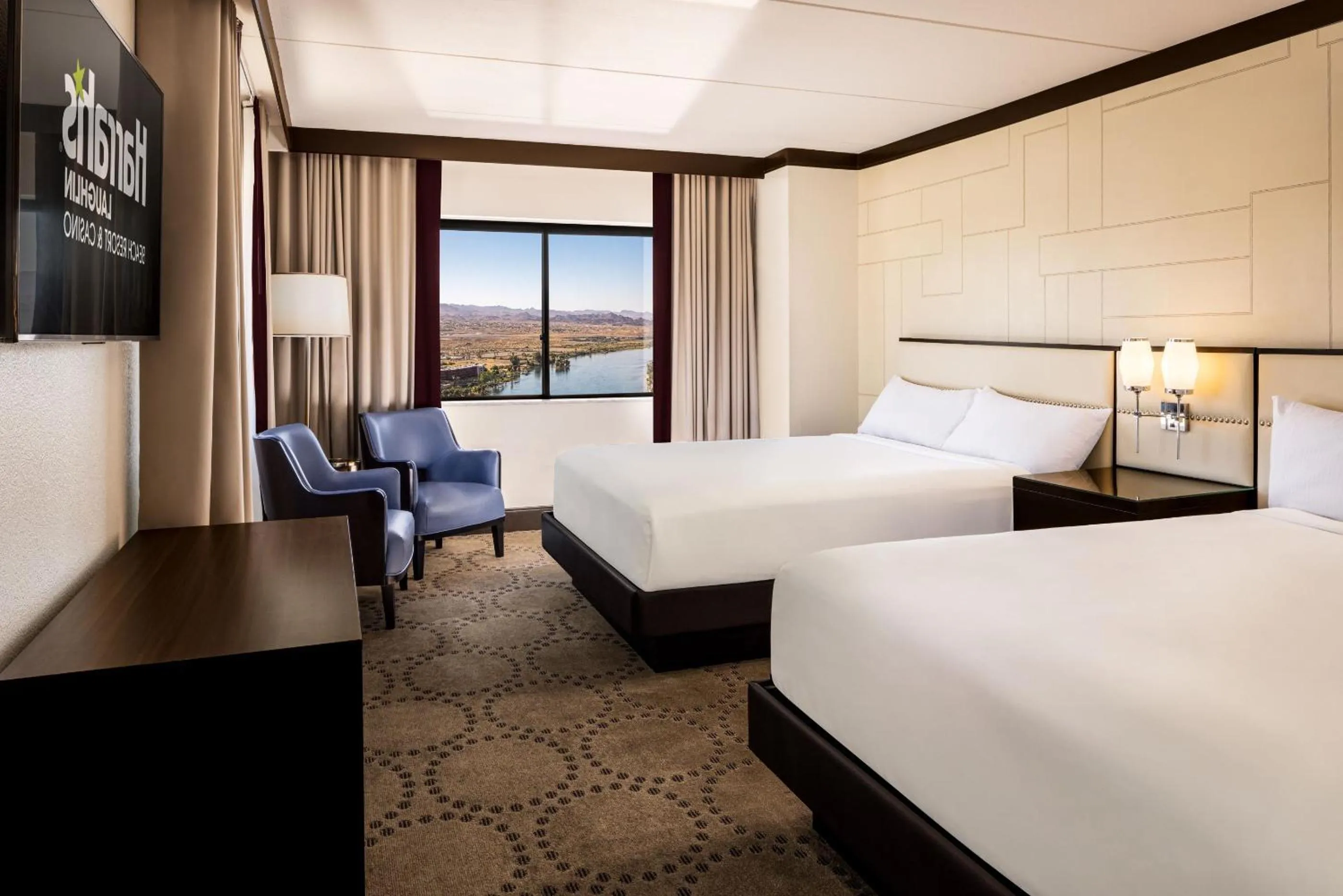 Bed in Harrah's Laughlin, A Caesars Destination