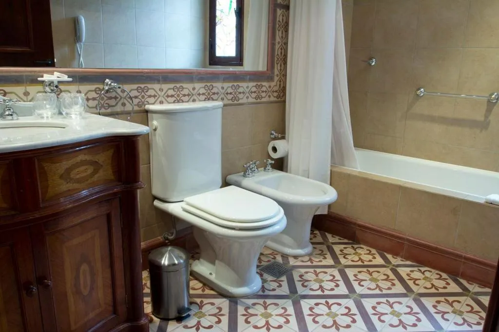 Shower in Hotel Marqués De Tojo