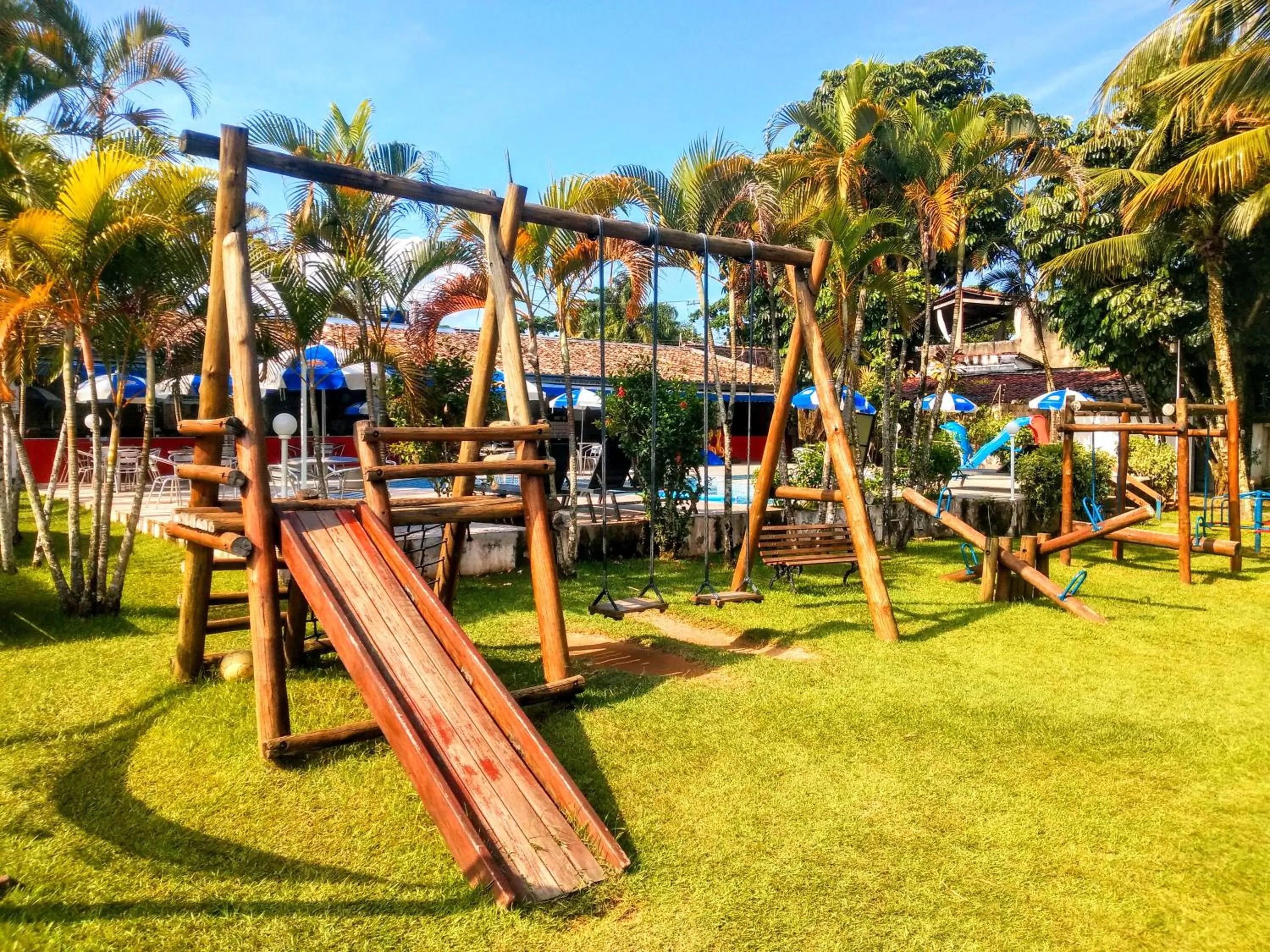 Children play ground in Hotel Pousada Vivendas do Sol e Mar