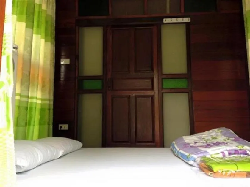 Bed in Sarocha Resort Rayong
