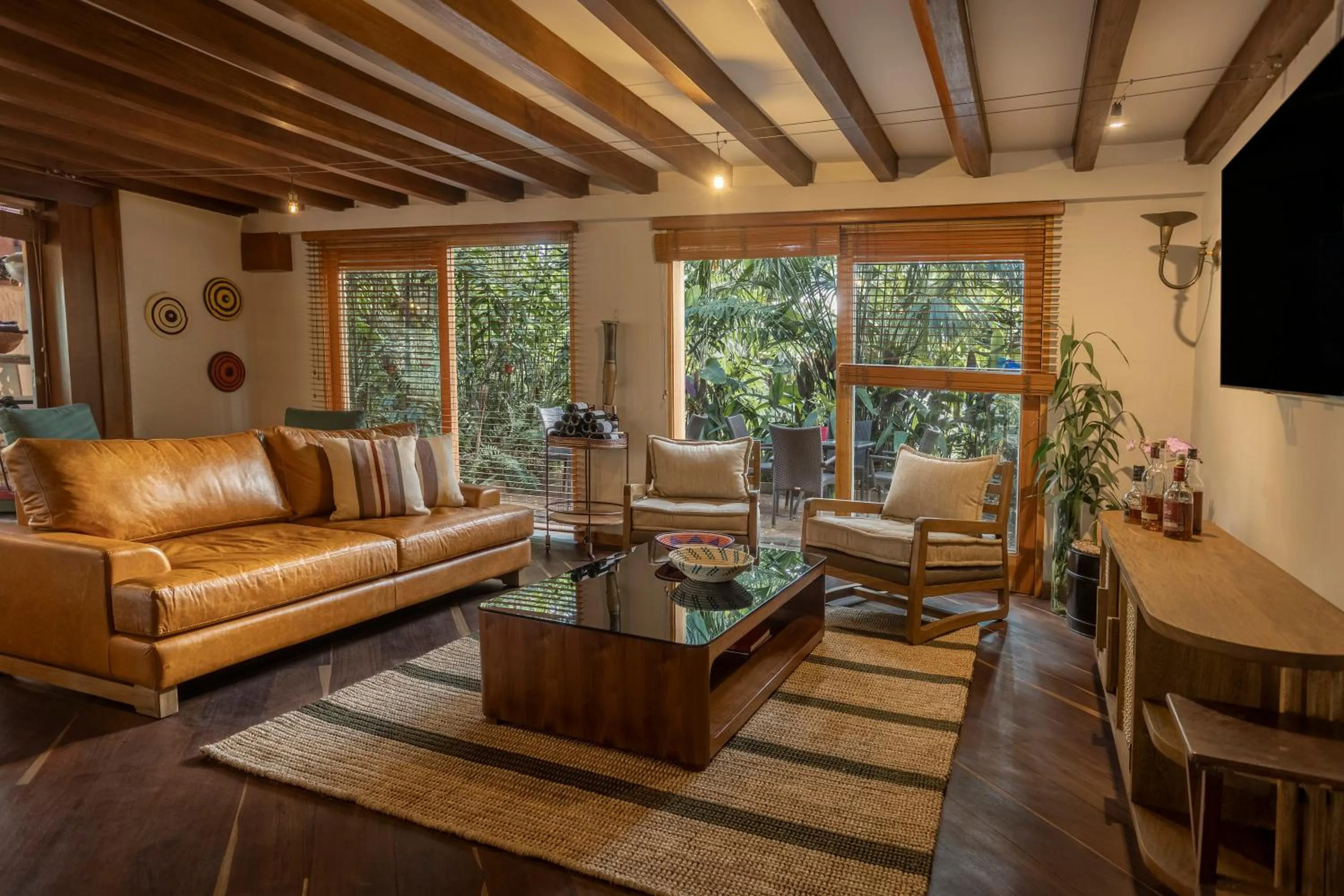 Living room in Sazagua Hotel Boutique