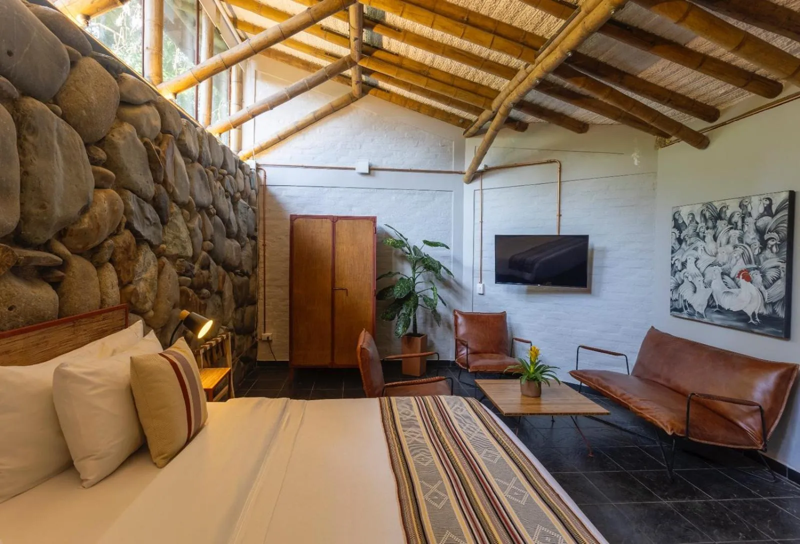 Living room in Sazagua Hotel Boutique