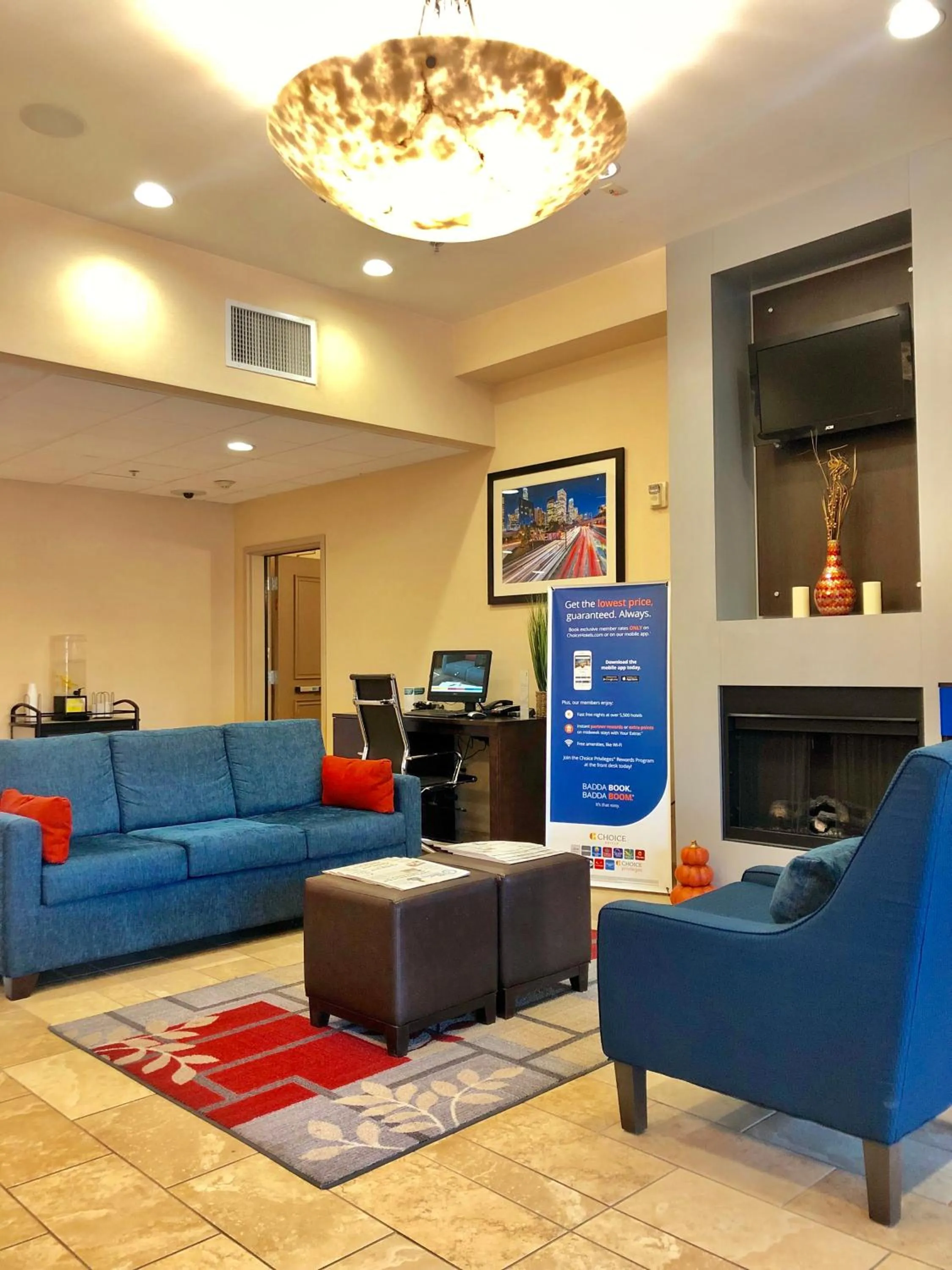 Lobby or reception in Comfort Suites Near City of Industry - Los Angeles