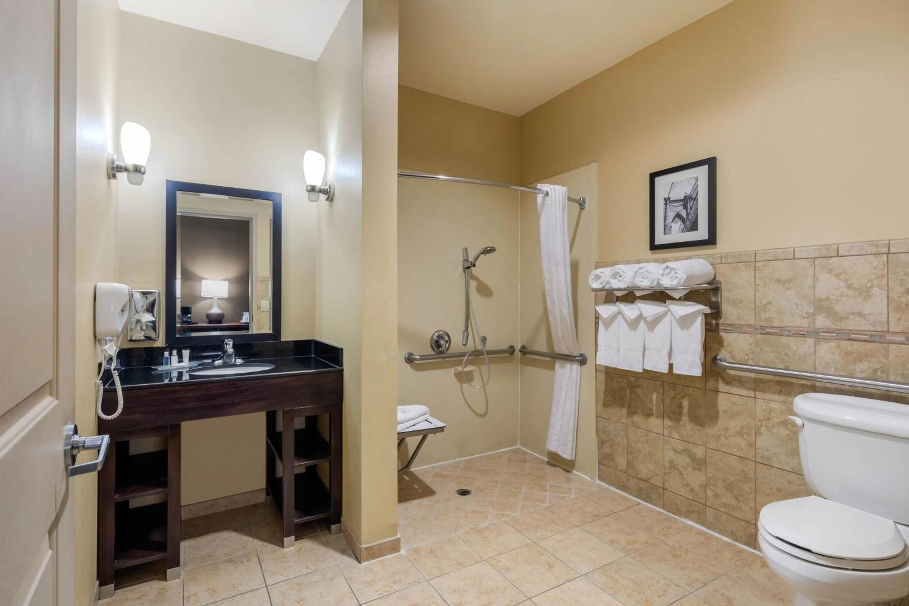 Bathroom in Comfort Suites Near City of Industry - Los Angeles