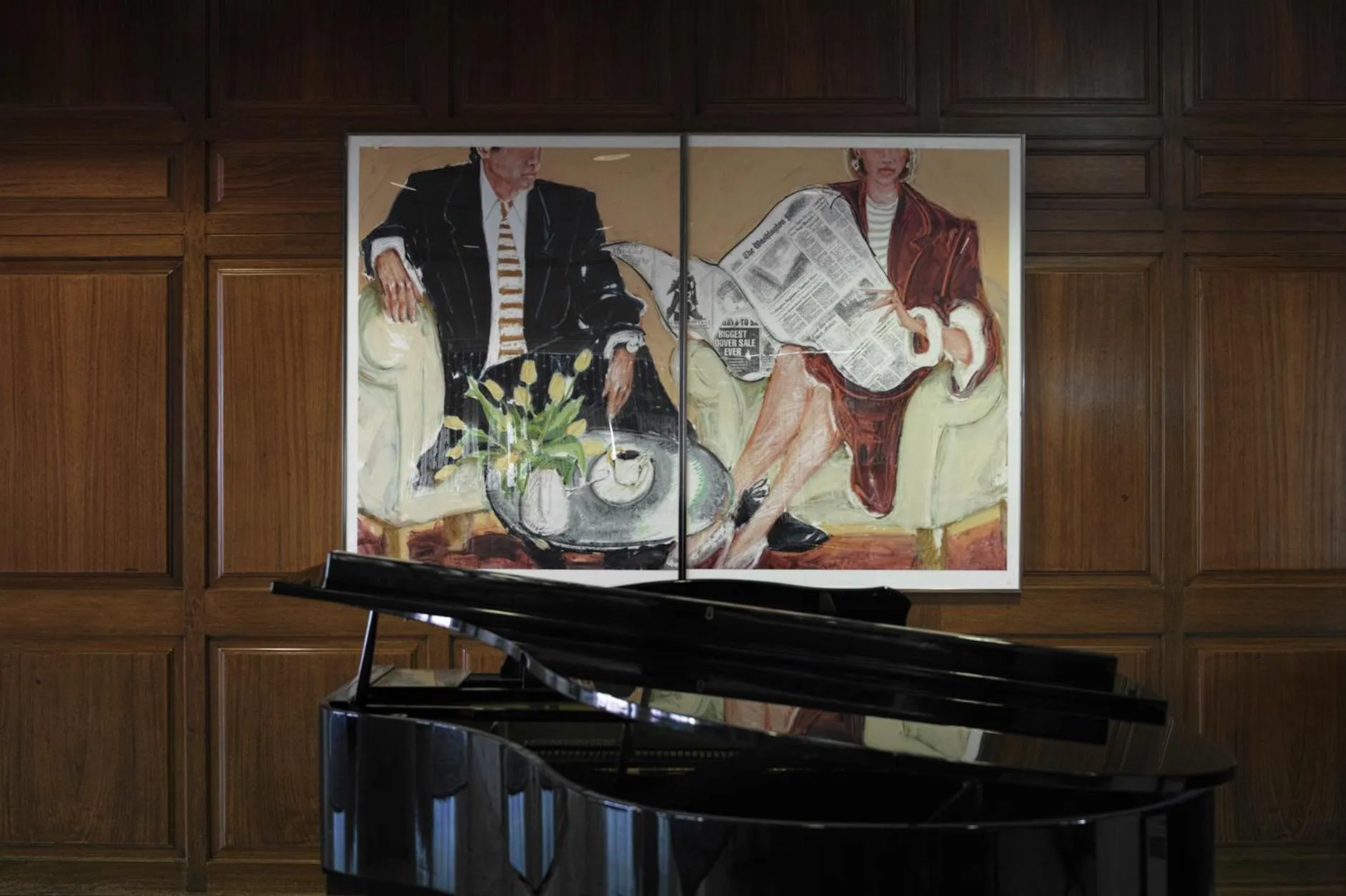 Living room in Hotel Al Bustan