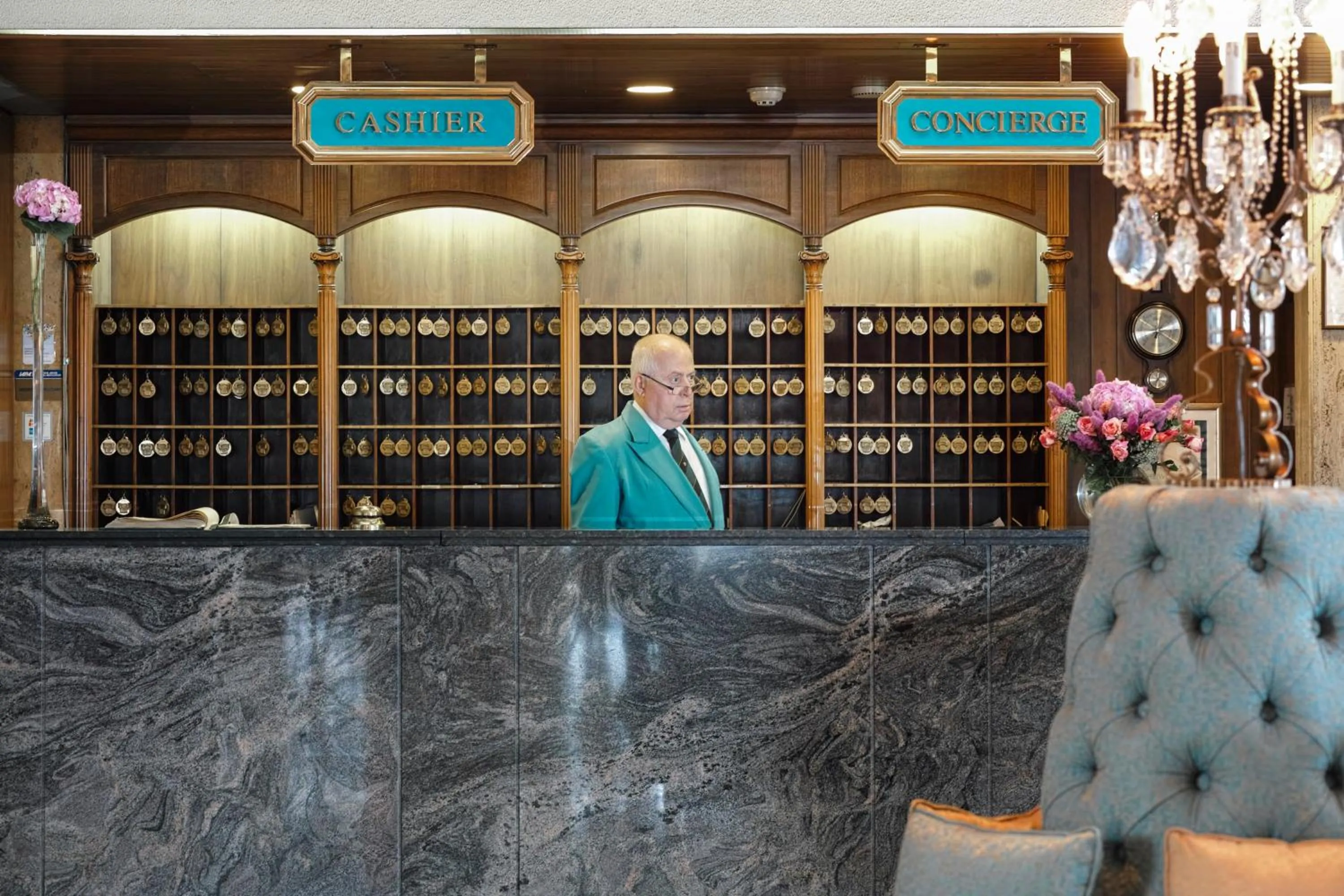 Lobby or reception in Hotel Al Bustan