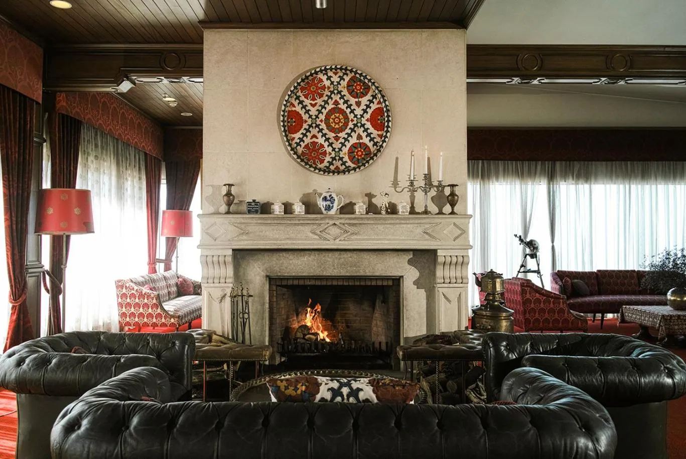 Lounge or bar in Hotel Al Bustan