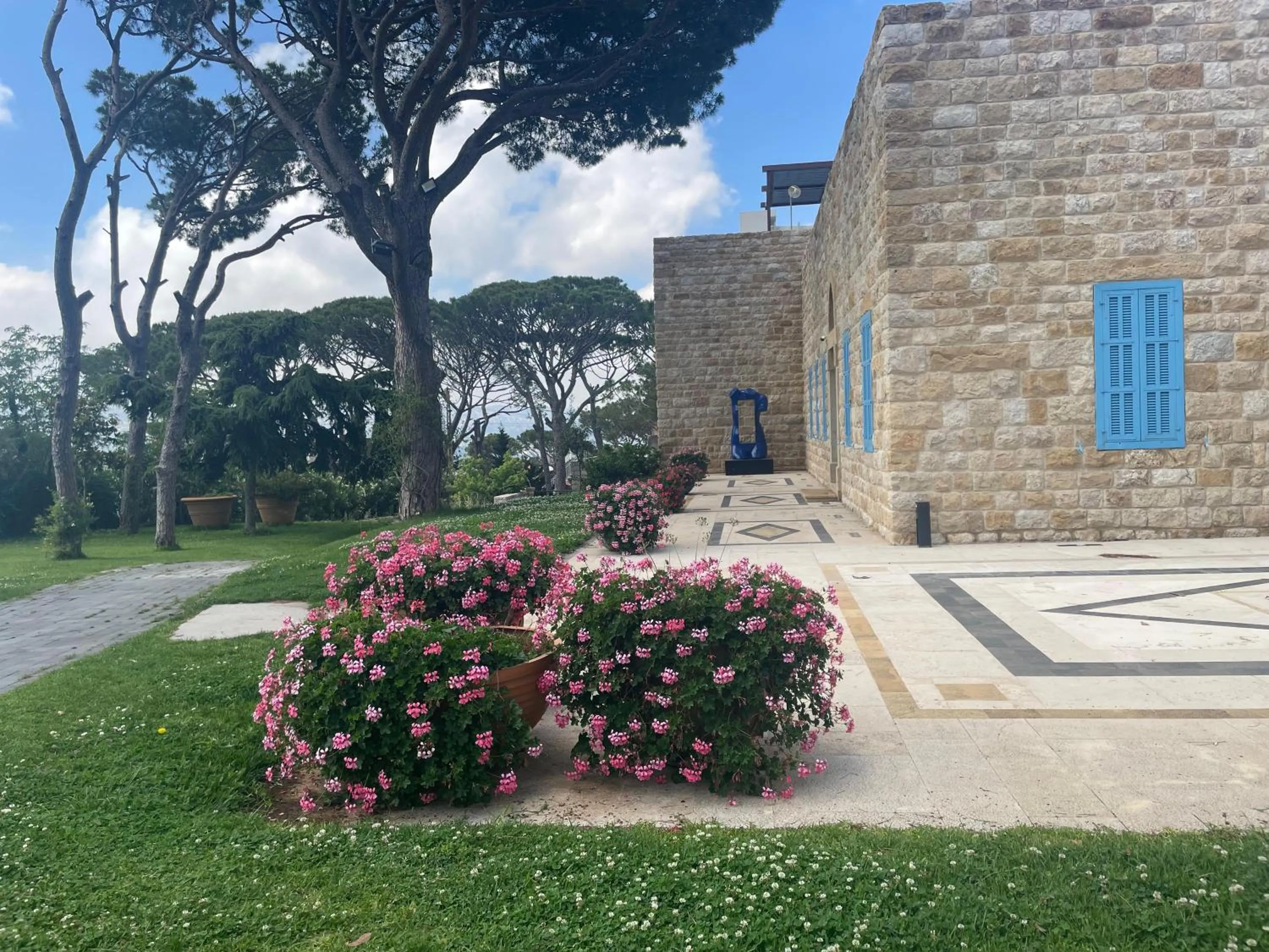 Garden in Hotel Al Bustan