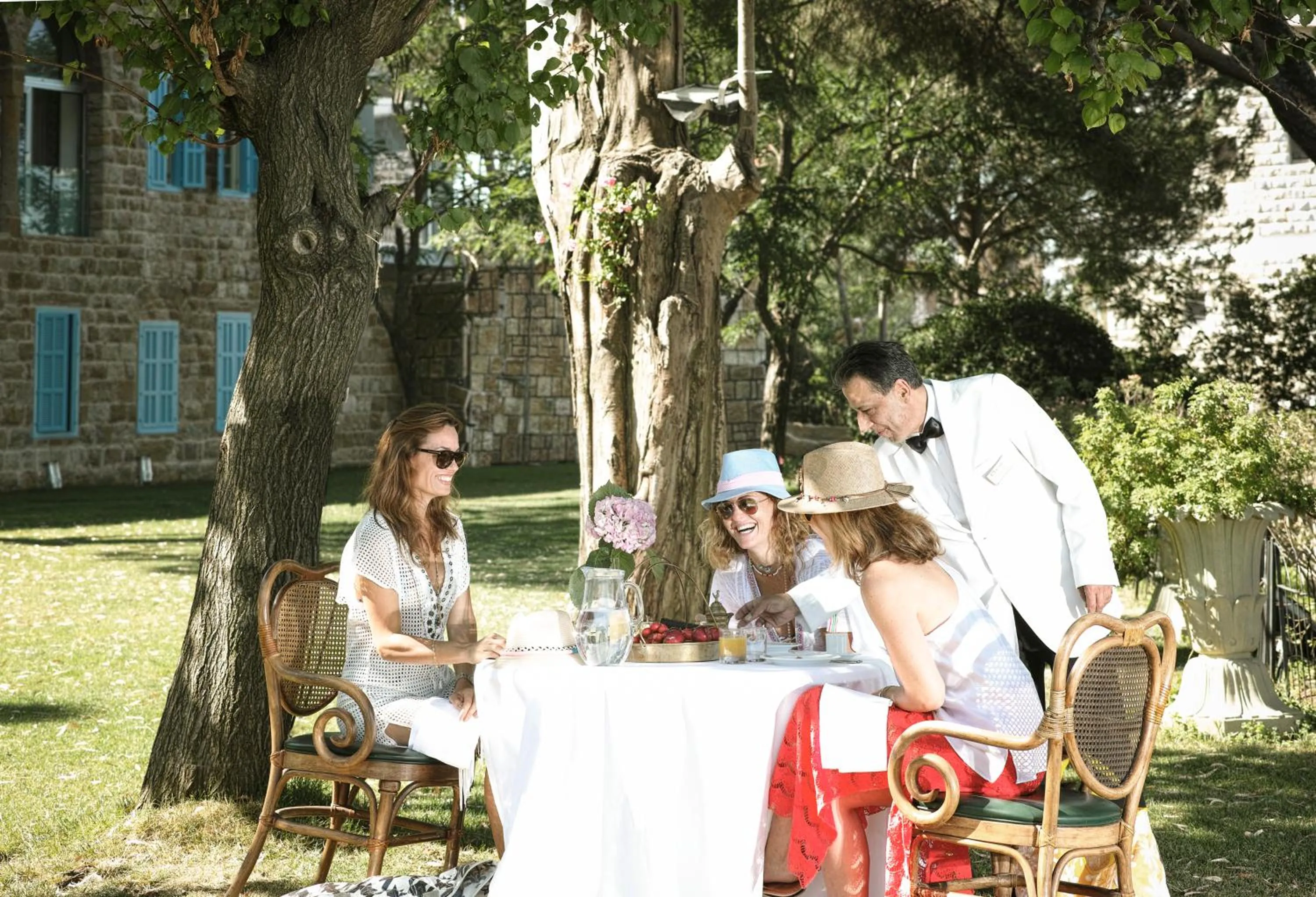 Garden in Hotel Al Bustan