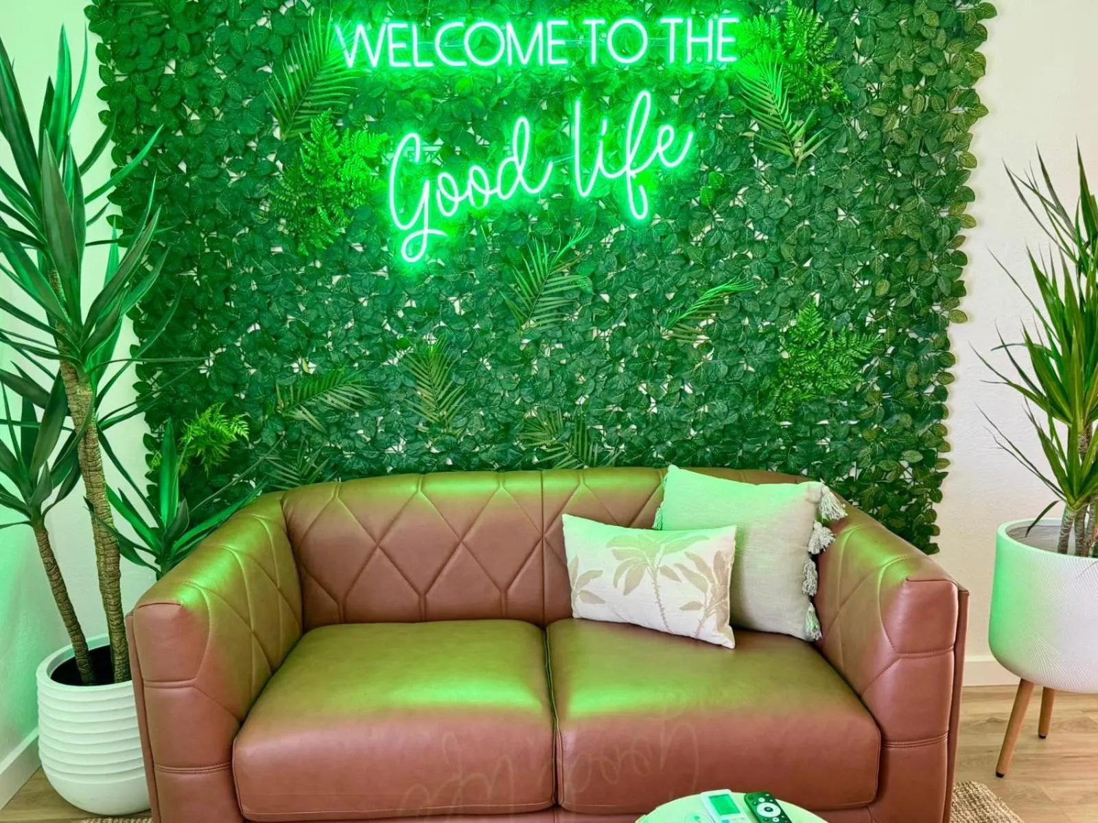 Living room in Barossa Palms Motel