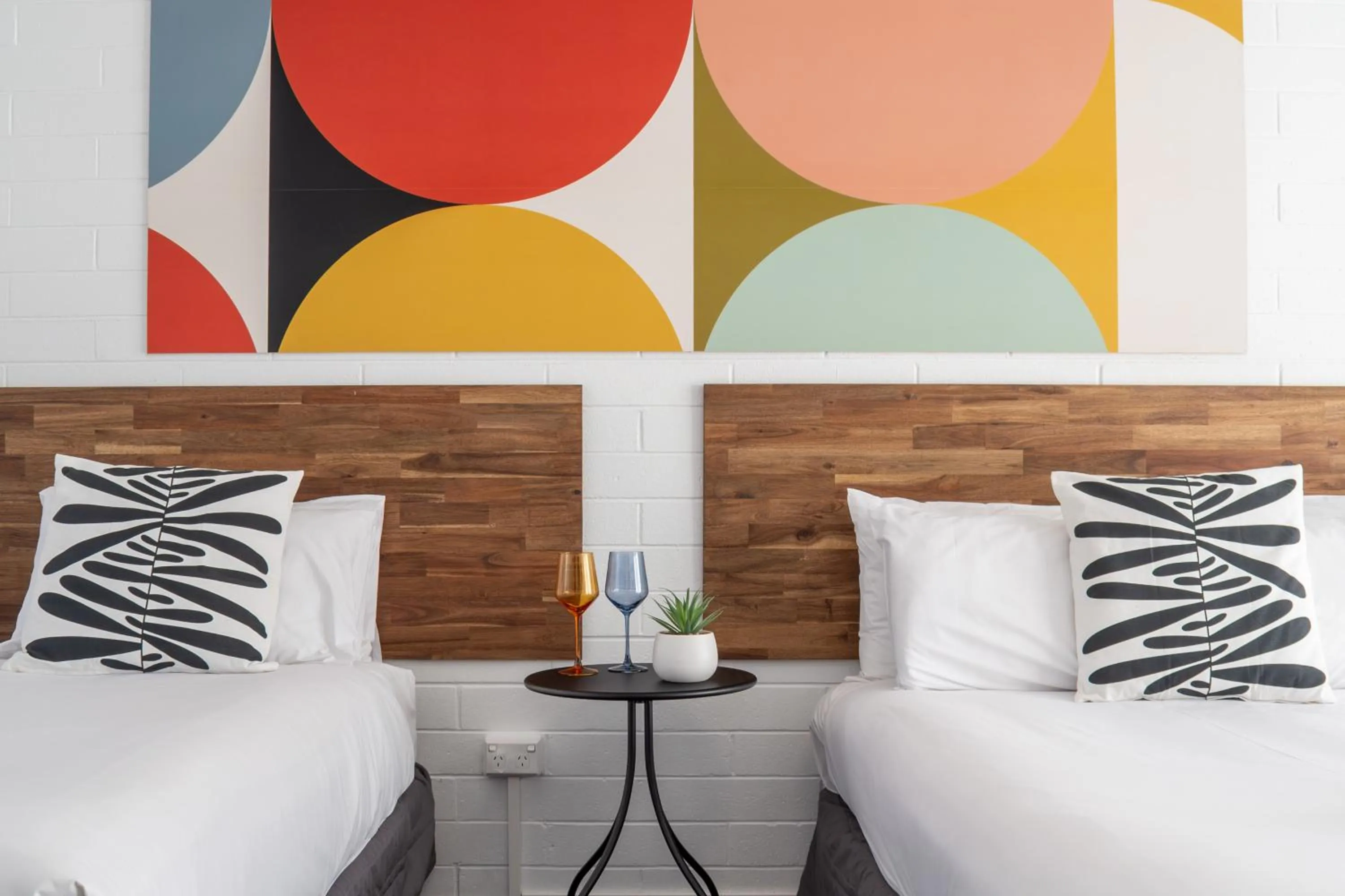 Bed in The Lyndoch Motel