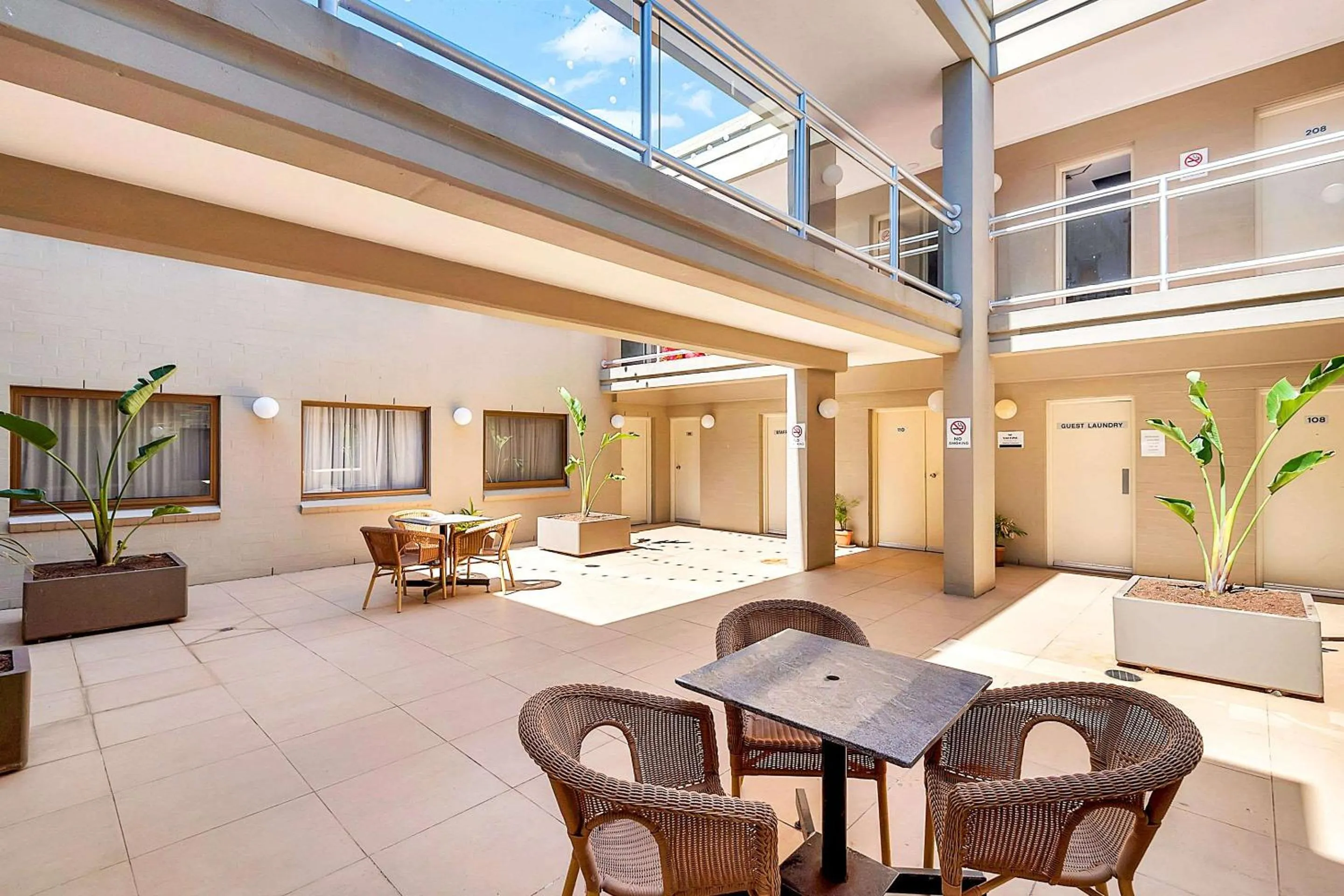 On site in Quality Inn O'Connell