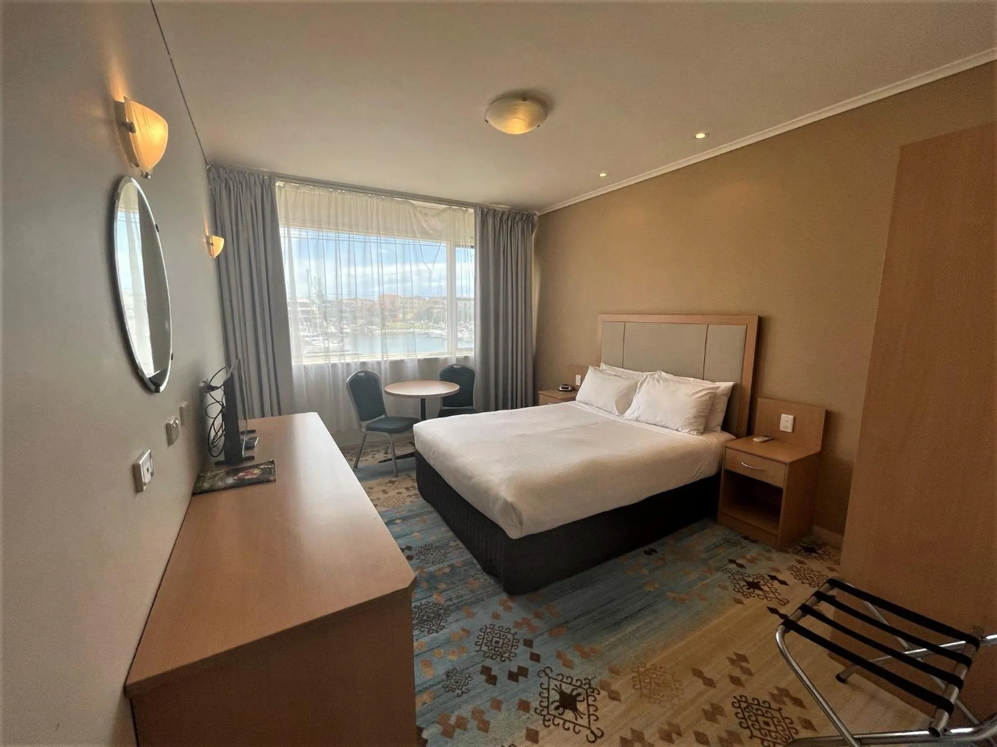 Bed in Haven Marina Motel