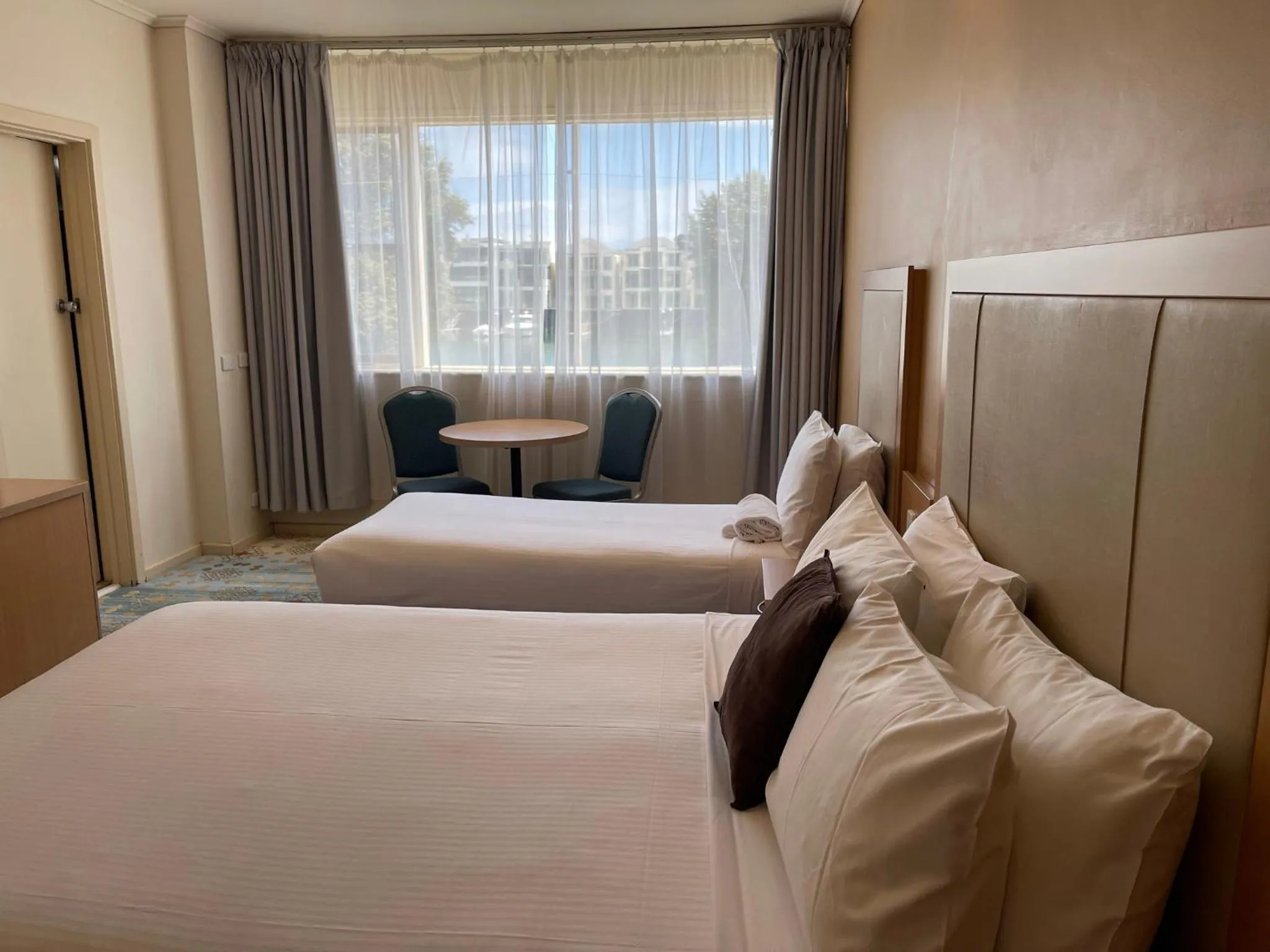 Bed in Haven Marina Motel