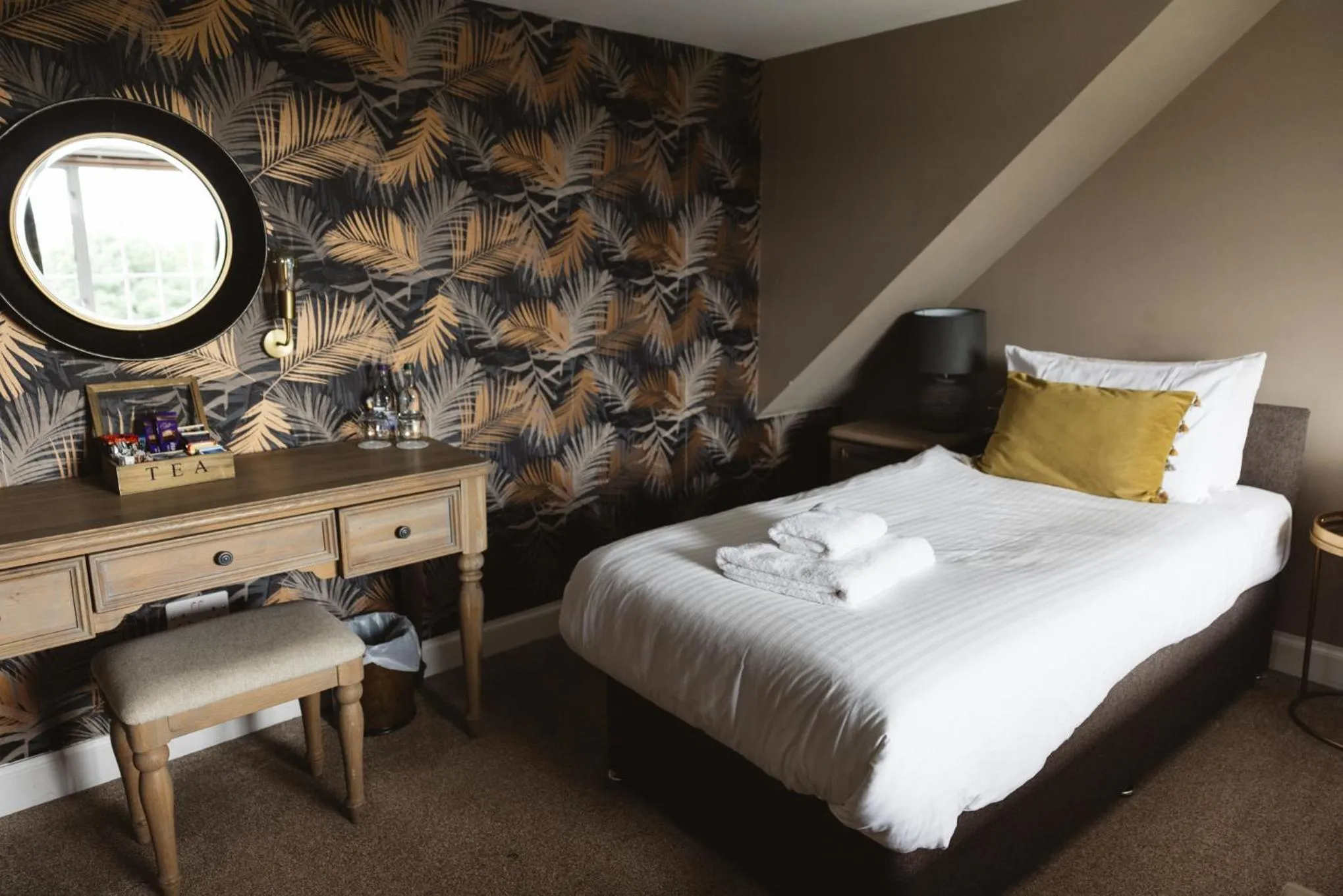 Bed in Greshornish House Hotel