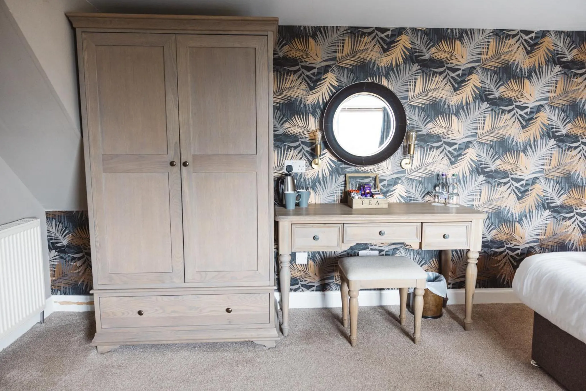 Bed in Greshornish House Hotel