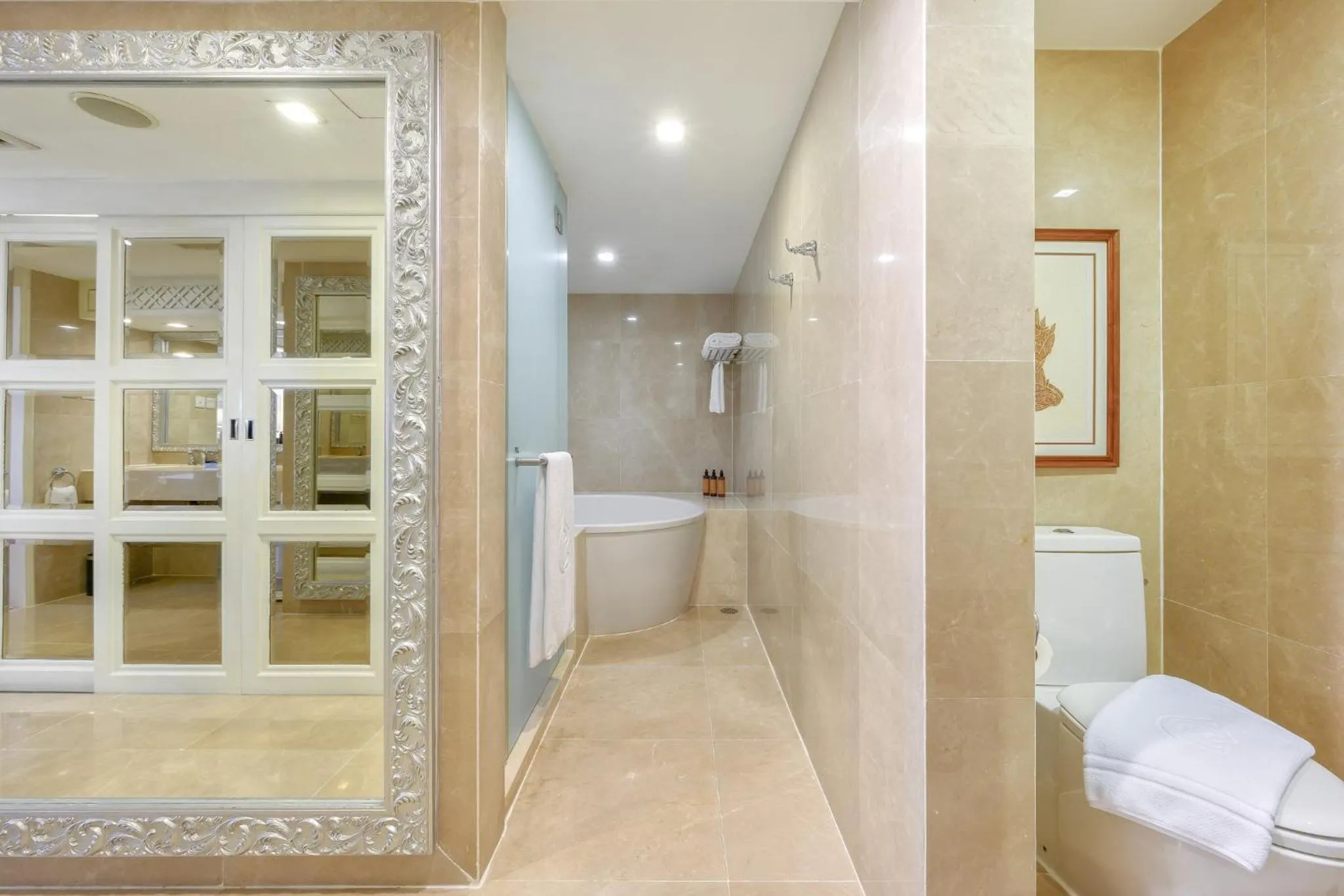 Bathroom in Centara Grand at Central Plaza Ladprao Bangkok