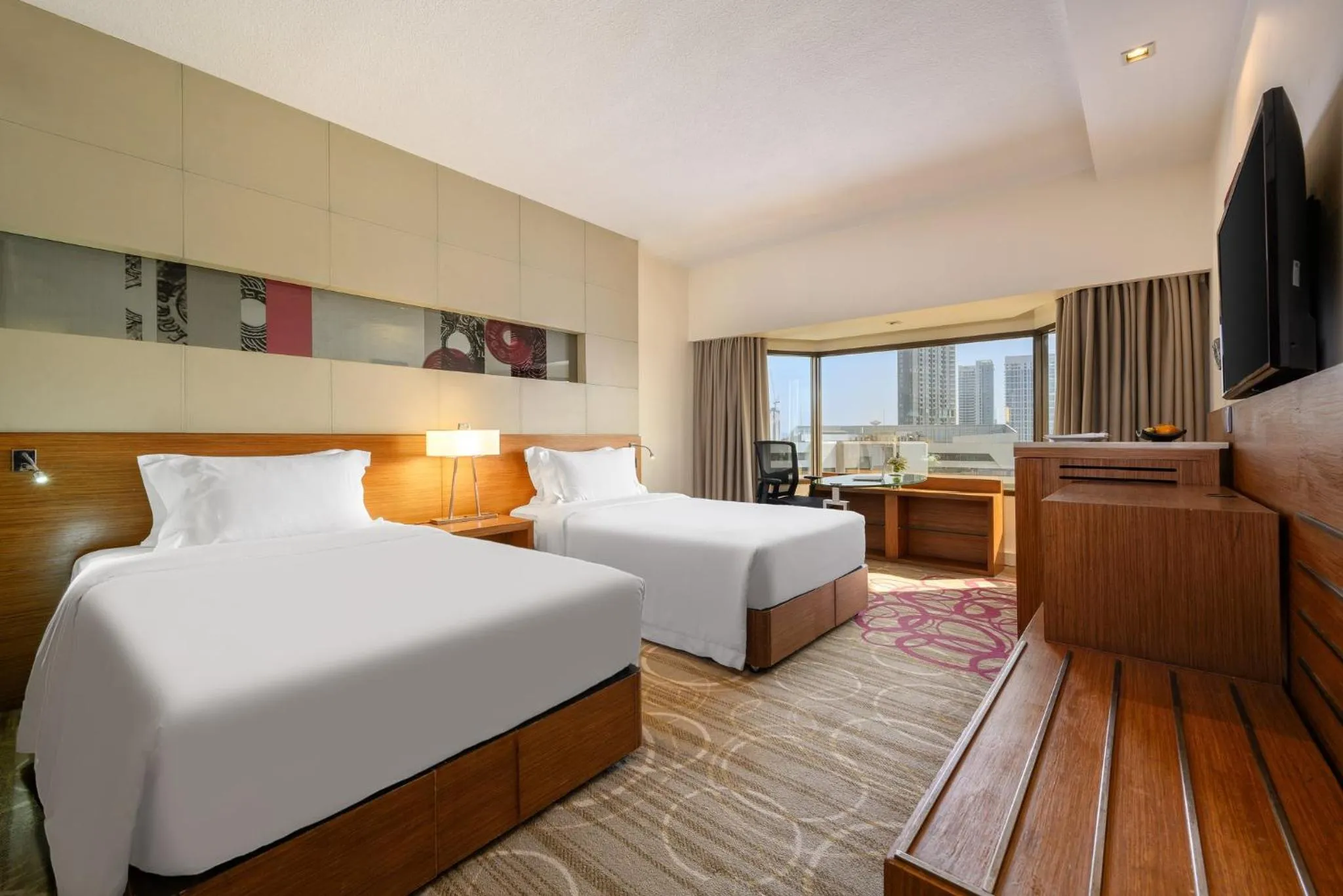 Bedroom, Bed in Centara Grand at Central Plaza Ladprao Bangkok