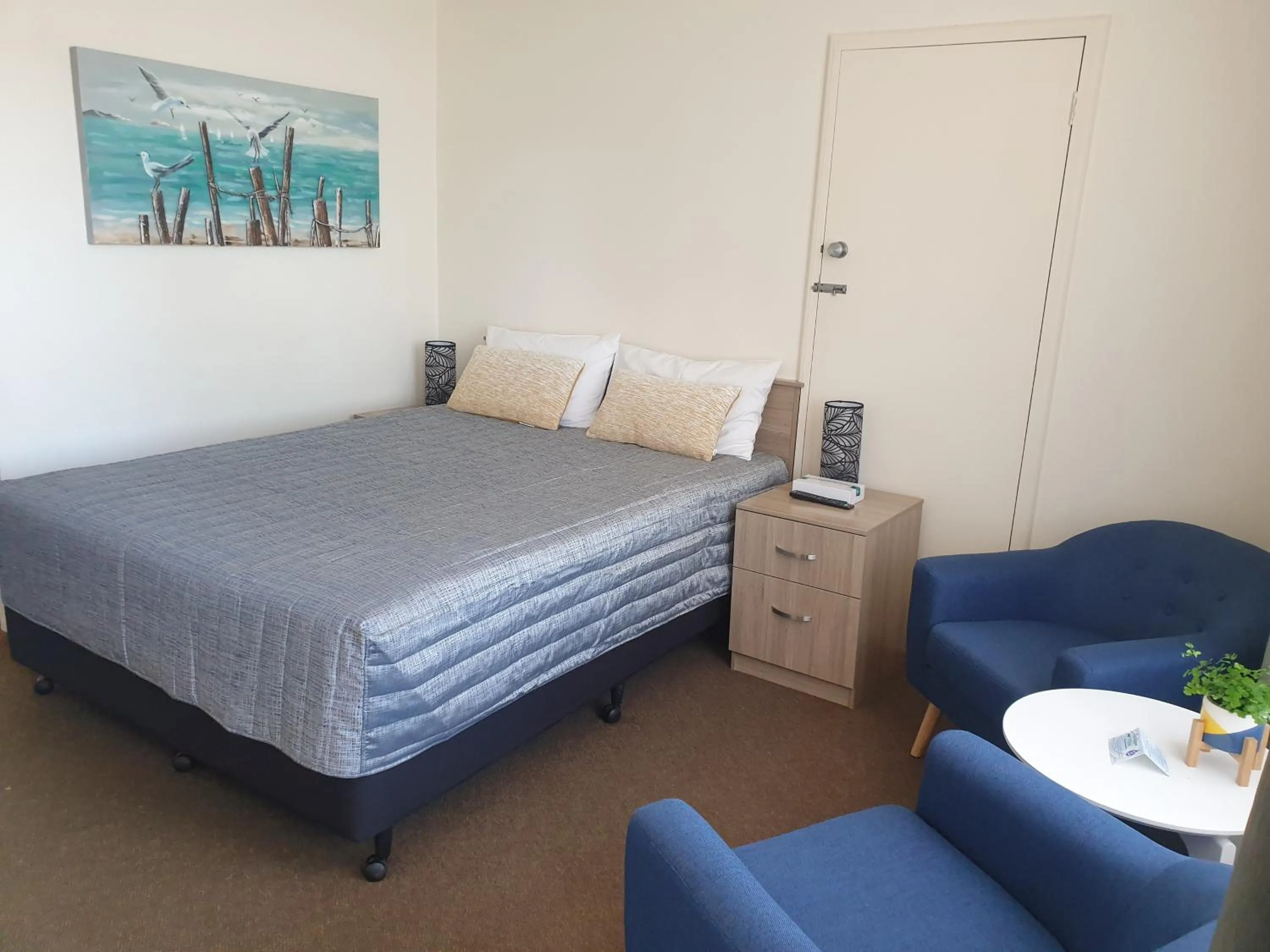 Bed in Sandpiper Motel Ulladulla