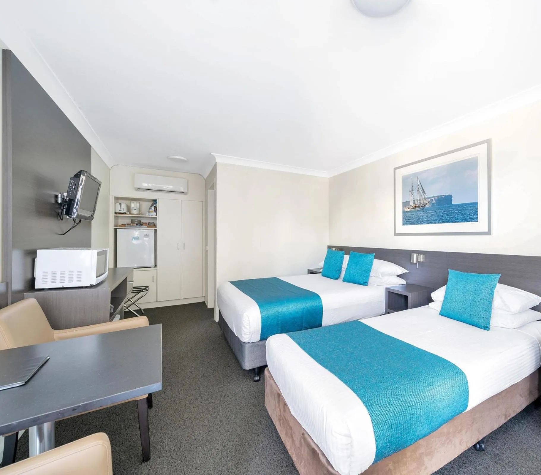 Bed in Jervis Bay Motel