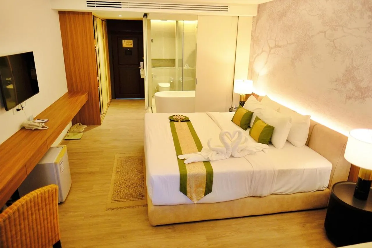 Bed in Mae Jo Golf Resort & Spa
