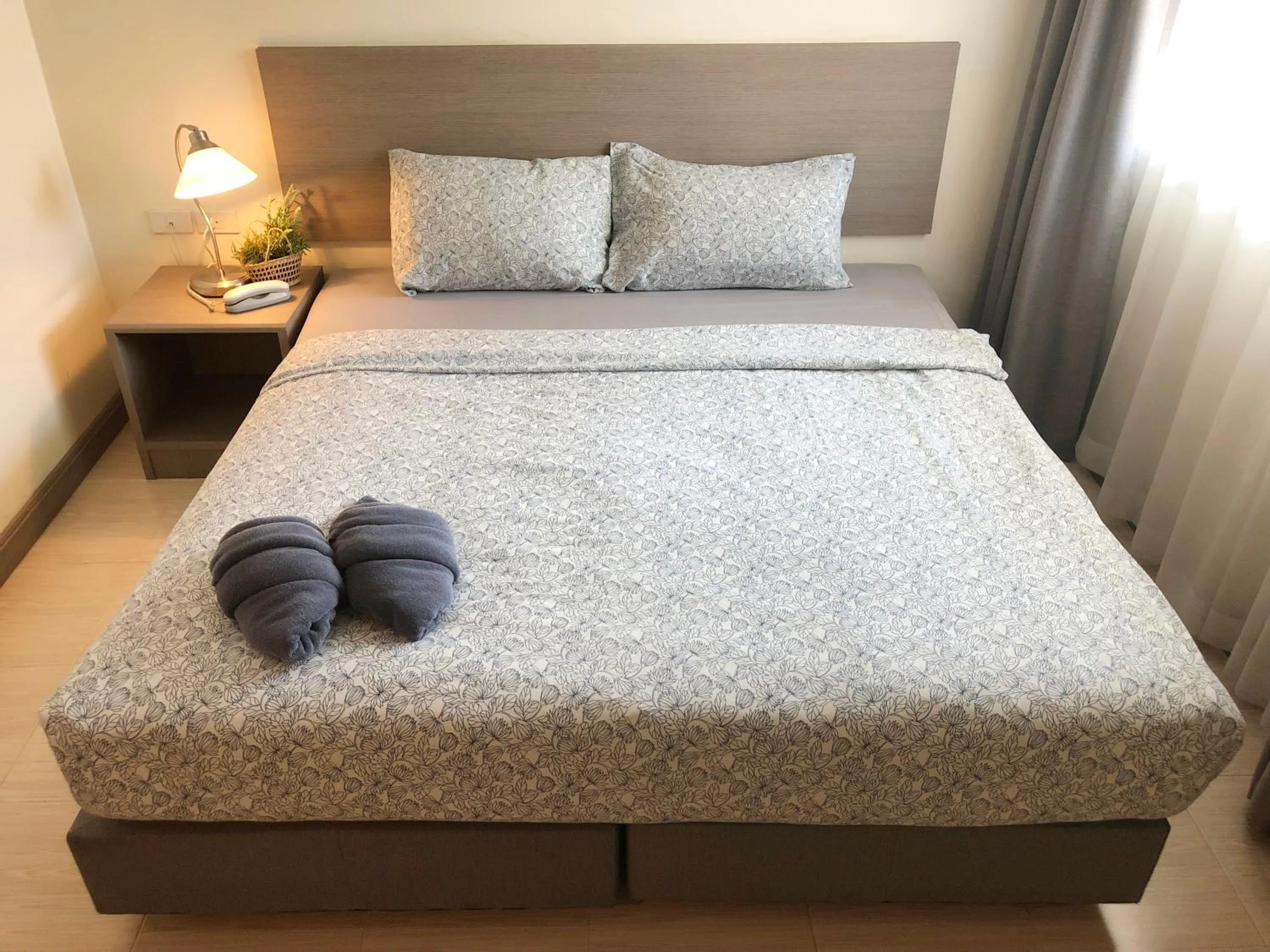 Bed in Ayothaya Hotel