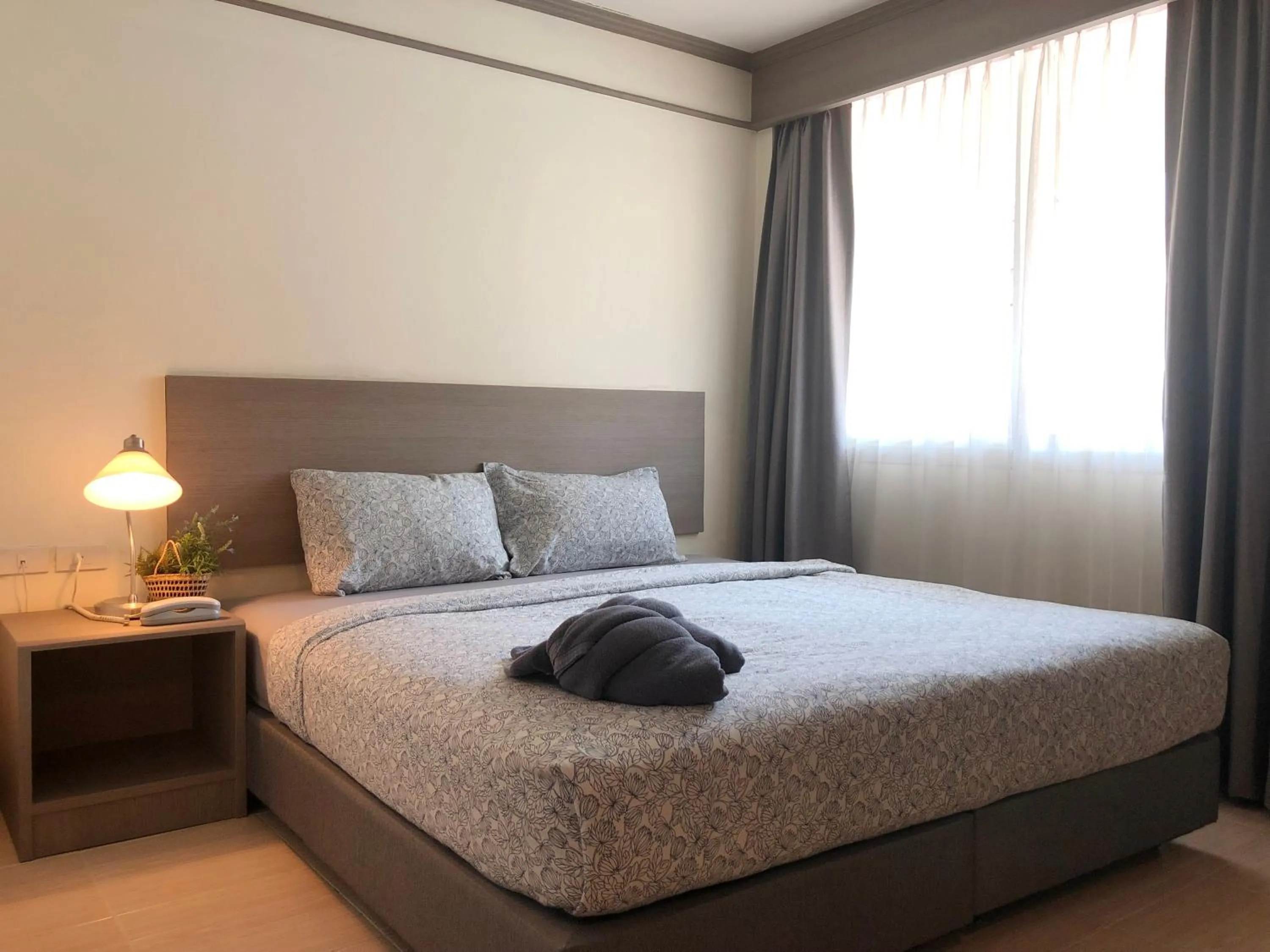 Bed in Ayothaya Hotel