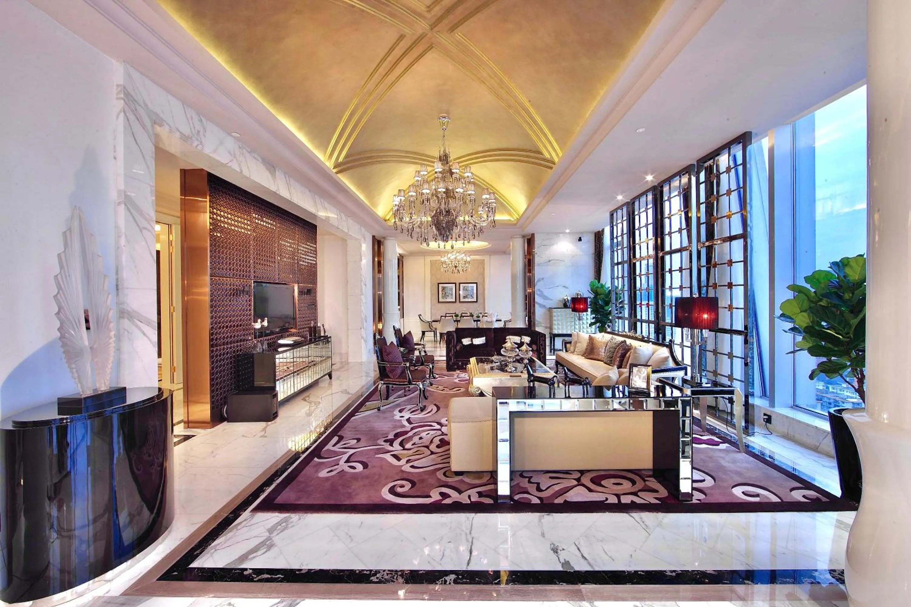 Living room in Sofitel Guangzhou Sunrich