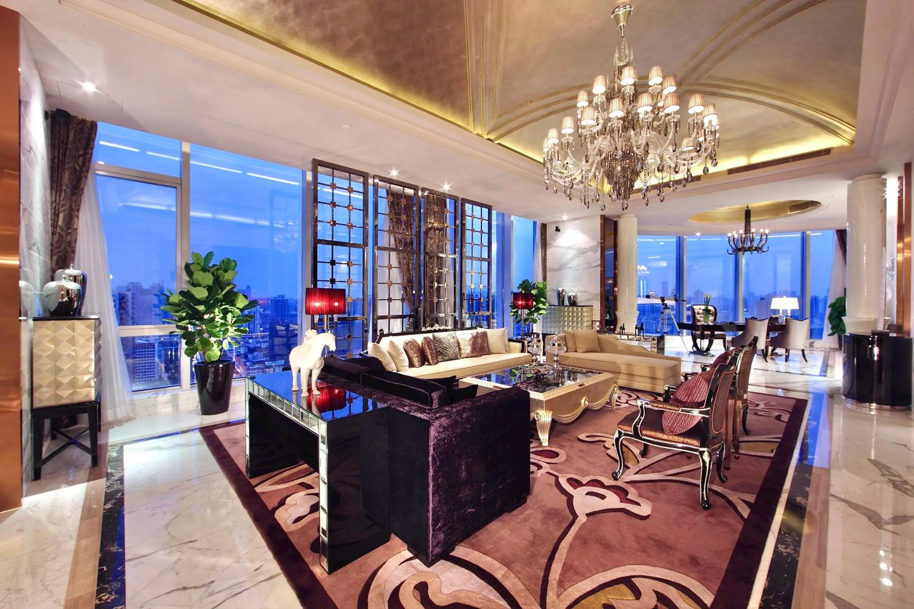 Living room in Sofitel Guangzhou Sunrich