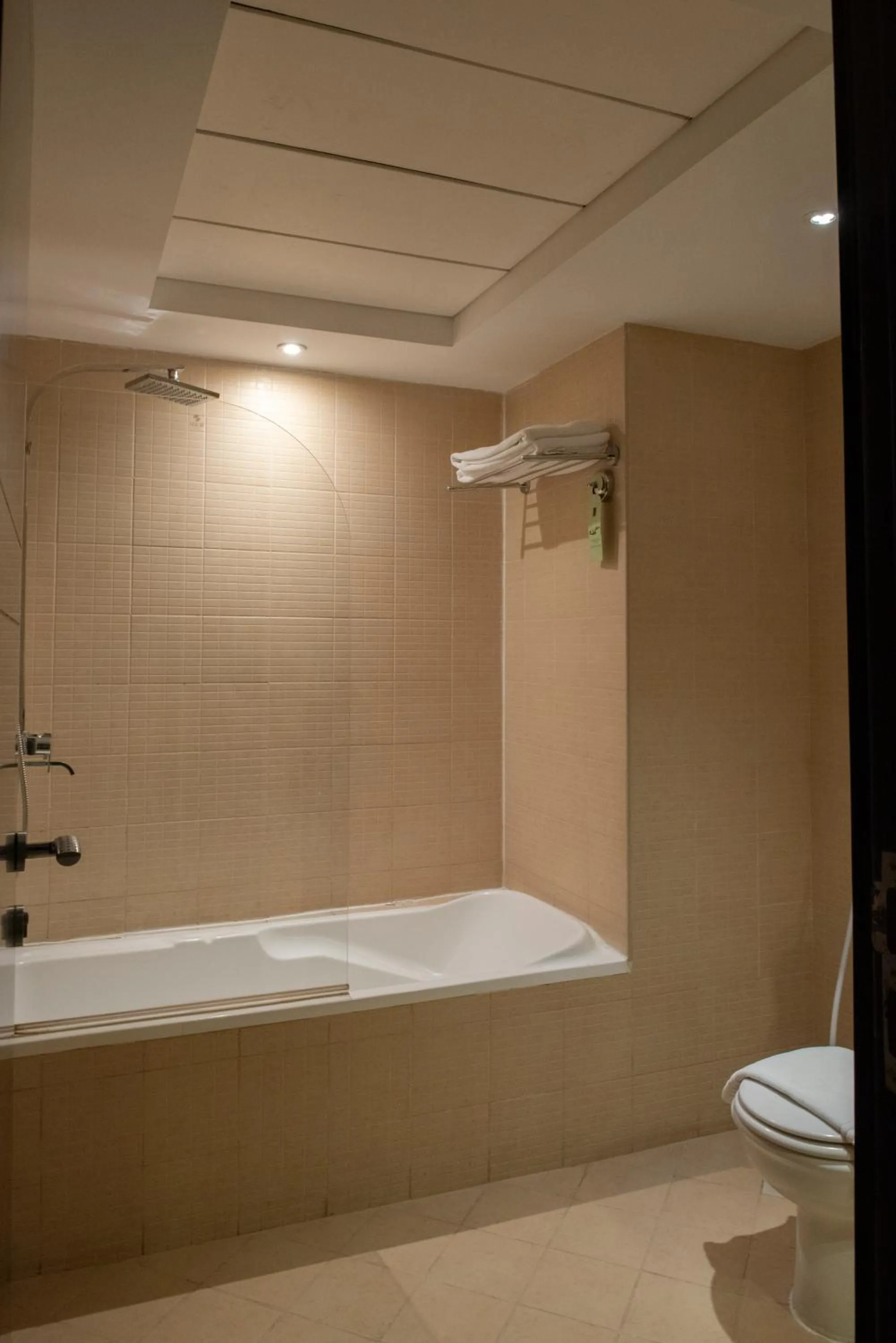 Bath in Corp Executive Hotel Doha Suites