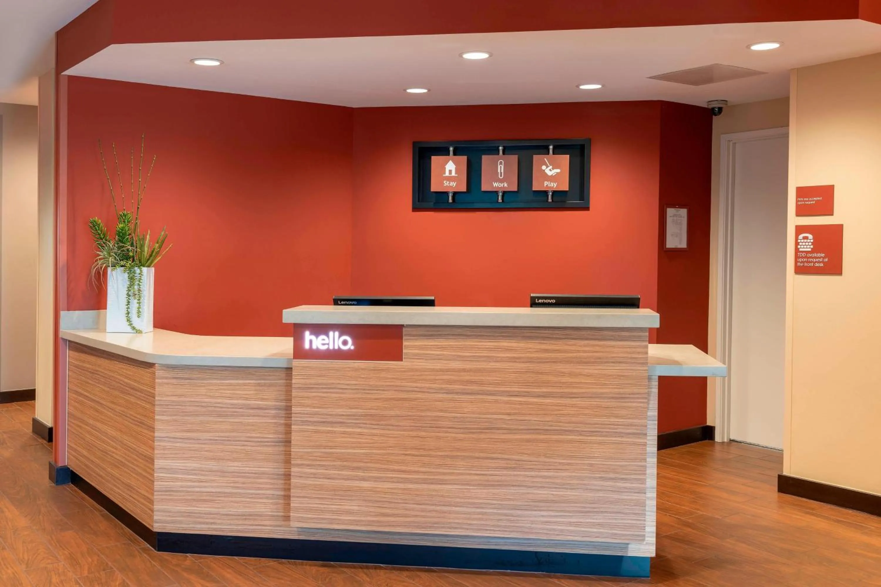 Lobby or reception in TownePlace Suites by Marriott Louisville North