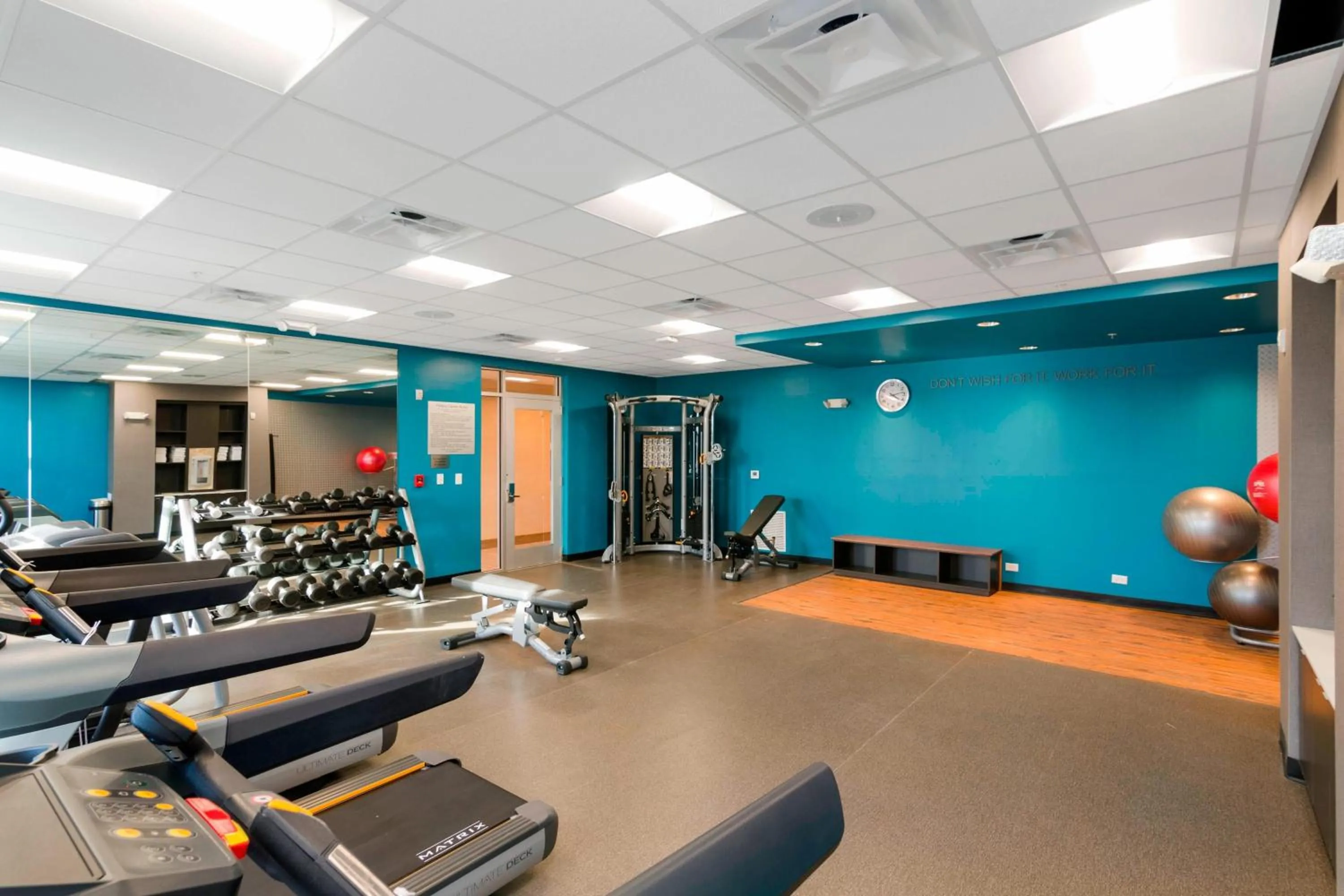 Fitness centre/facilities in Fairfield Inn & Suites by Marriott St Petersburg North