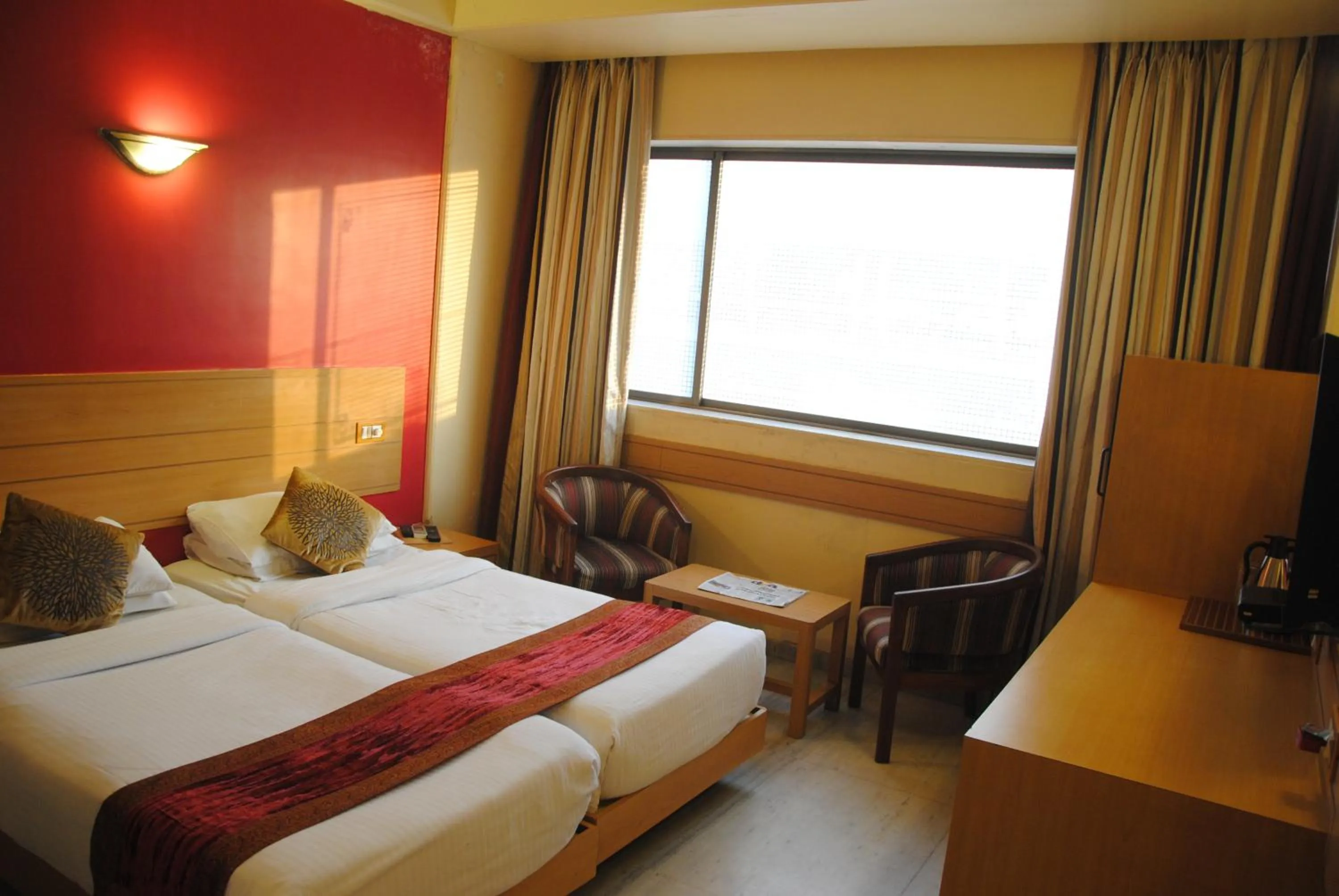 Bedroom, Bed in Hotel Midland