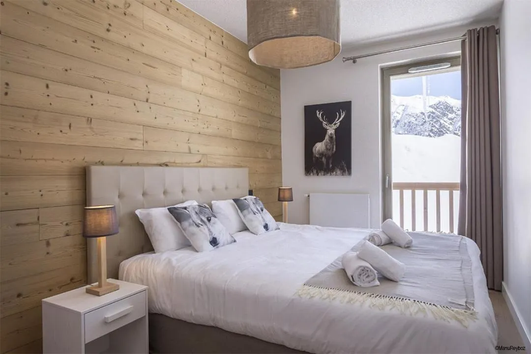 Bedroom, Bed in TERRESENS - Le Hameau de Barthélémy