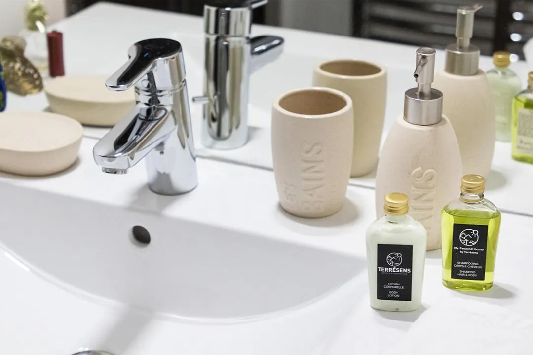 Bathroom in TERRESENS - Le Hameau de Barthélémy