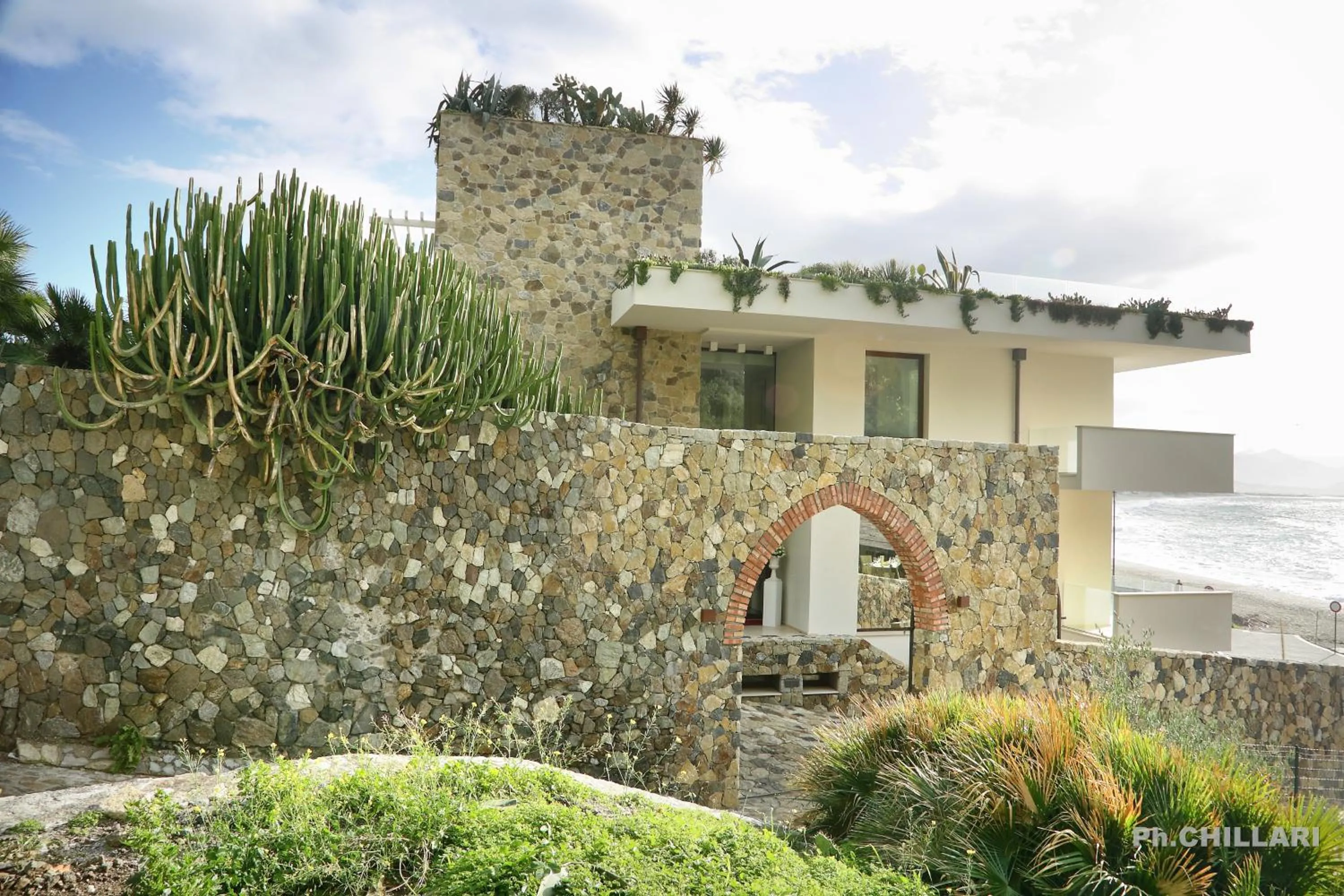 Garden view in Ngonia Bay Boutique Hotel