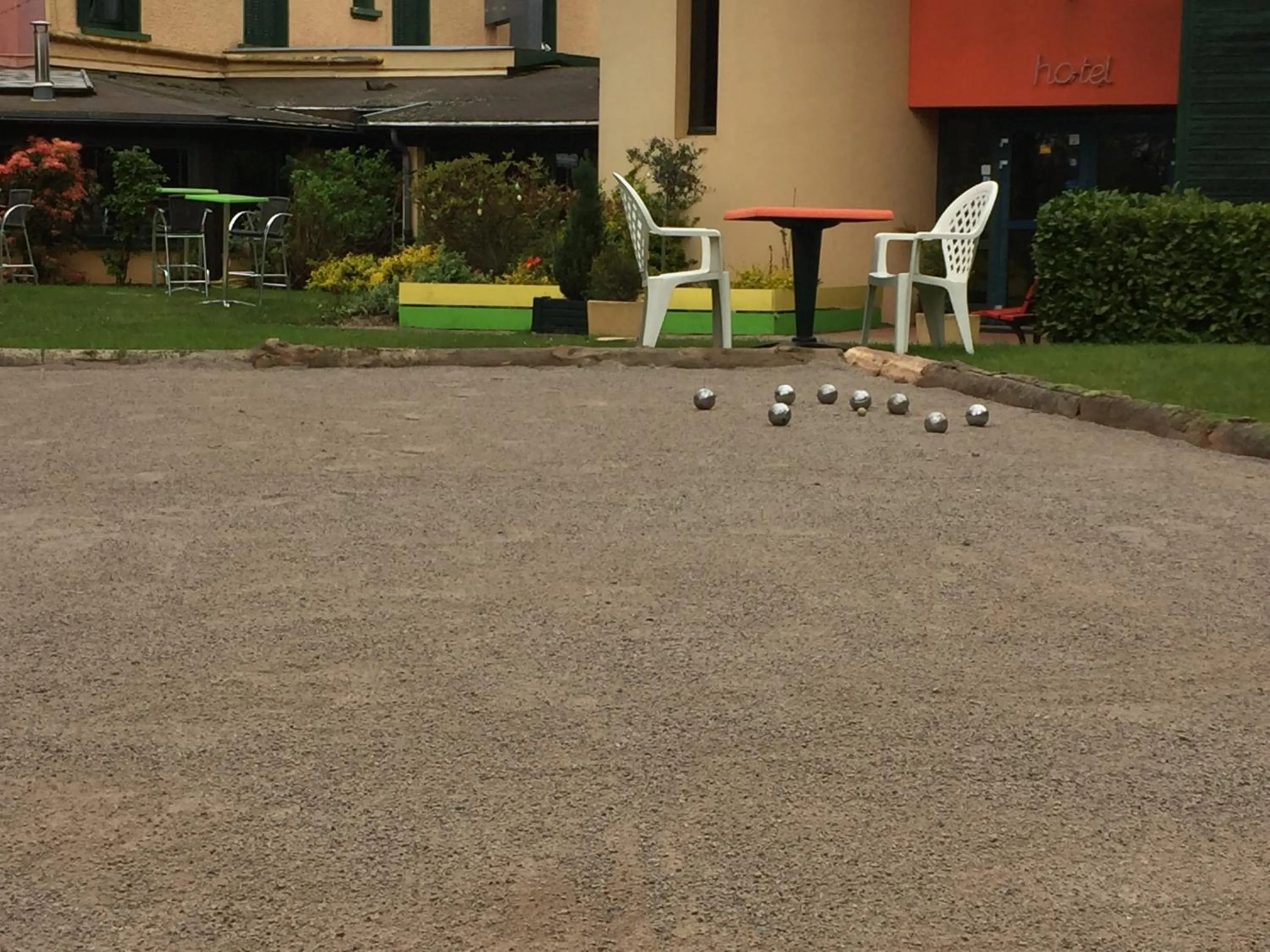 Garden in Le Pavillon