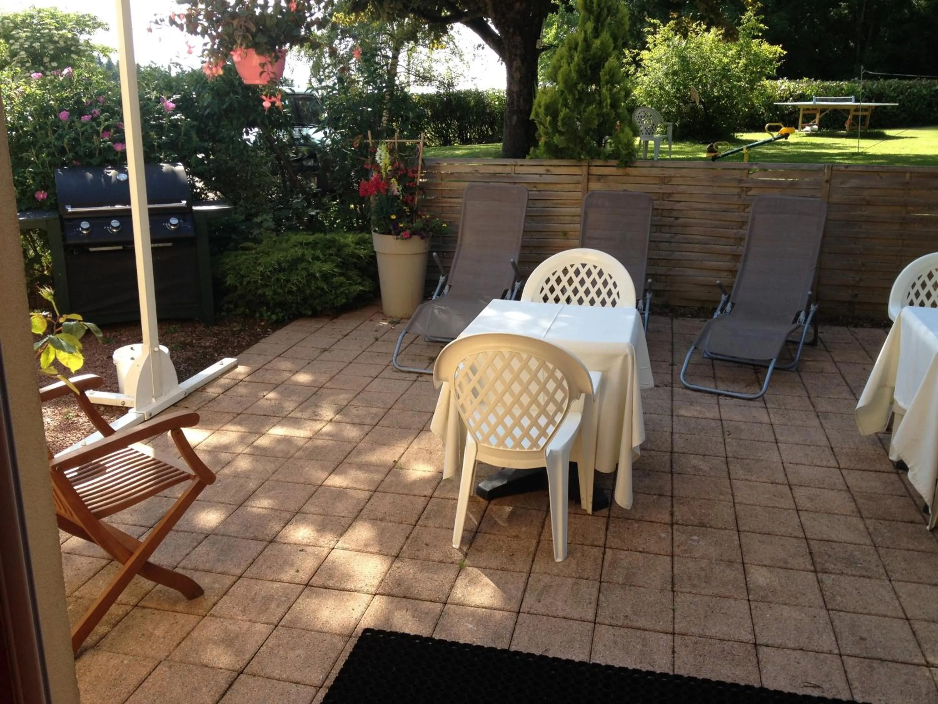 Garden in Le Pavillon