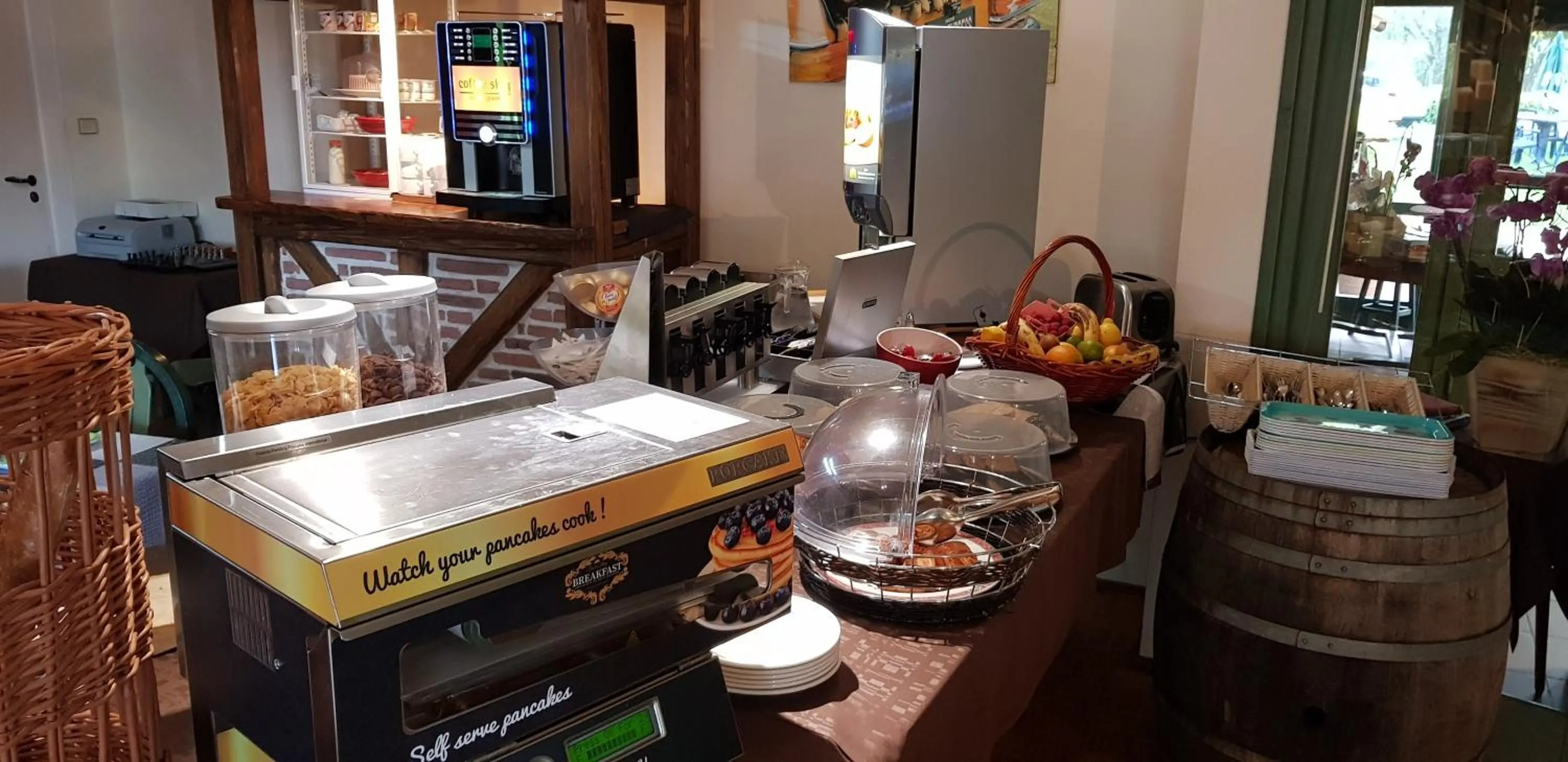 Food and drinks in Le Pavillon