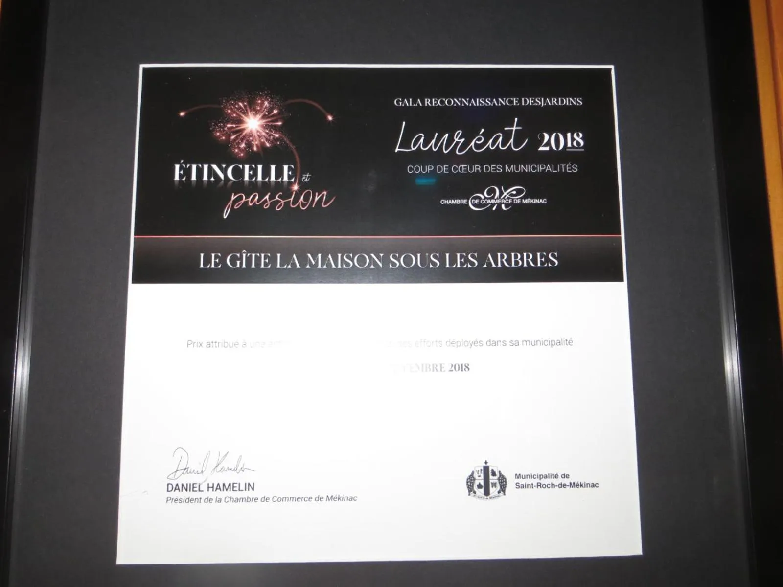 La maison sous les arbres