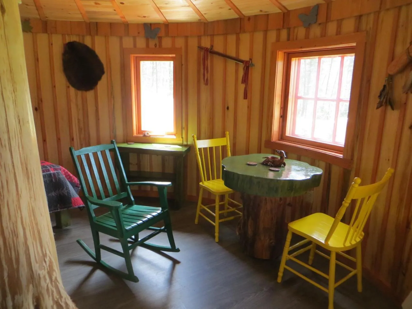 La maison sous les arbres