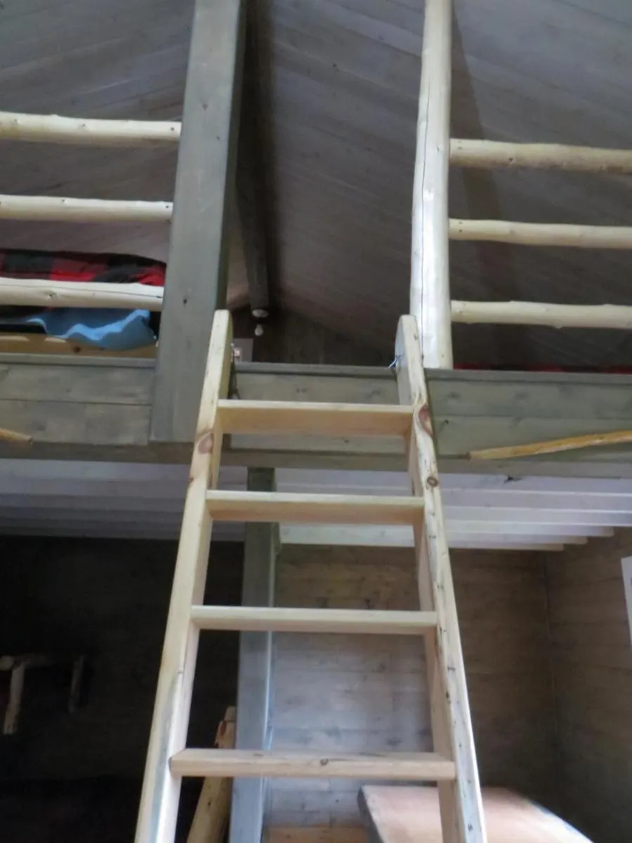 bunk bed in La maison sous les arbres