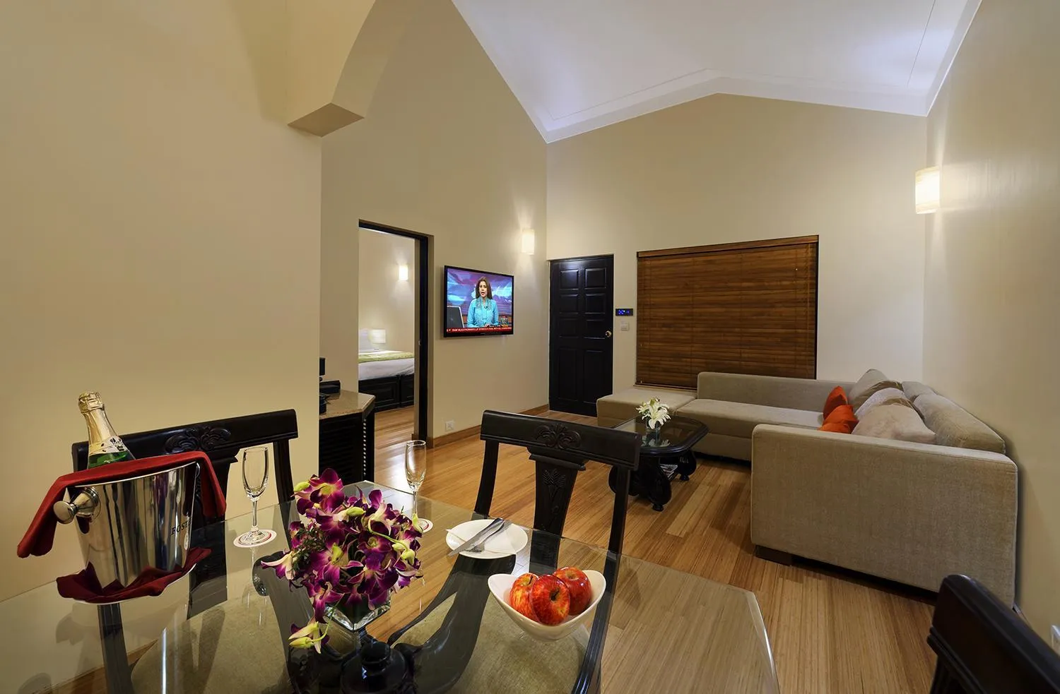 Communal lounge/ TV room in Casa De Goa - Boutique Resort - Calangute