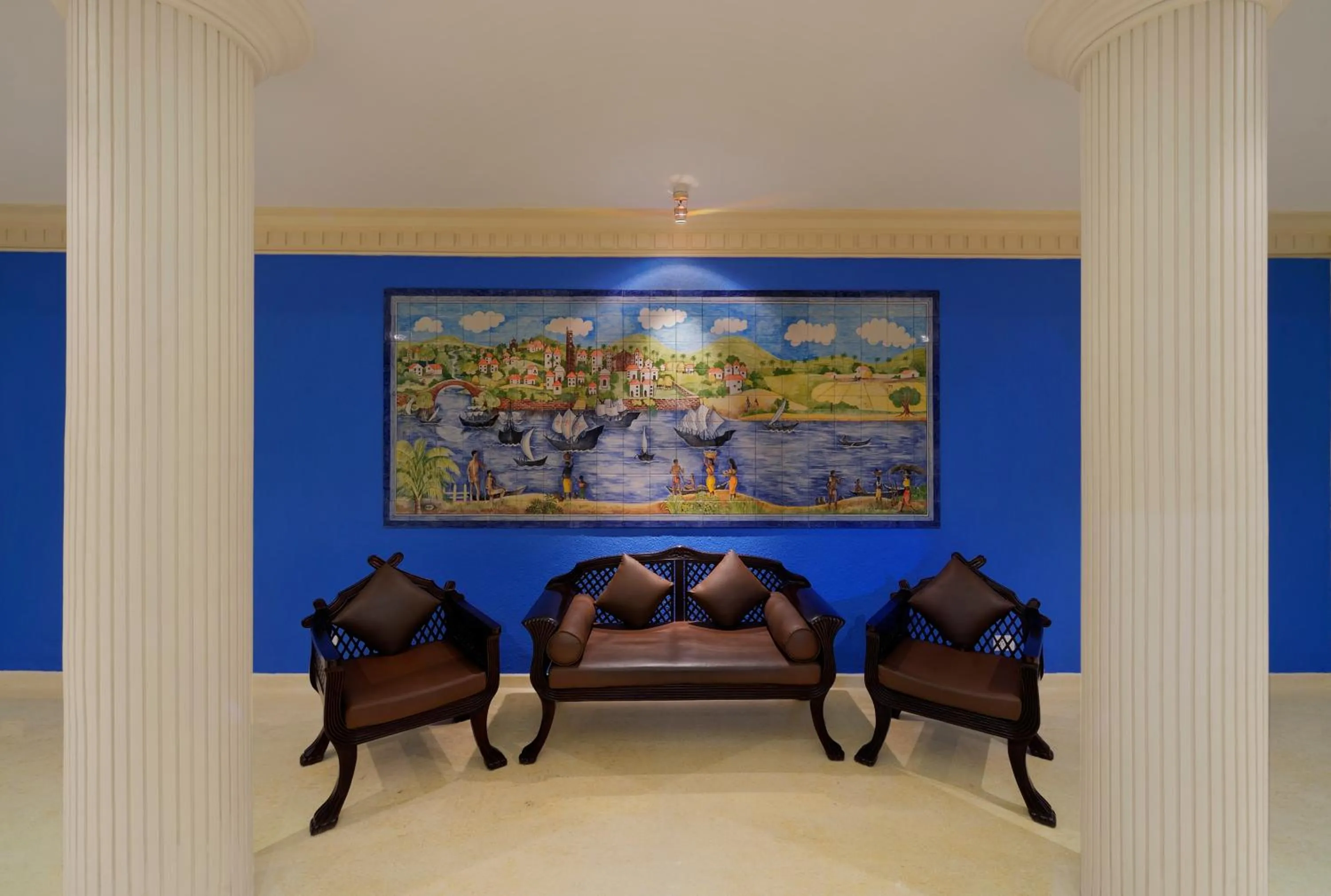 Seating area in Casa De Goa - Boutique Resort - Calangute