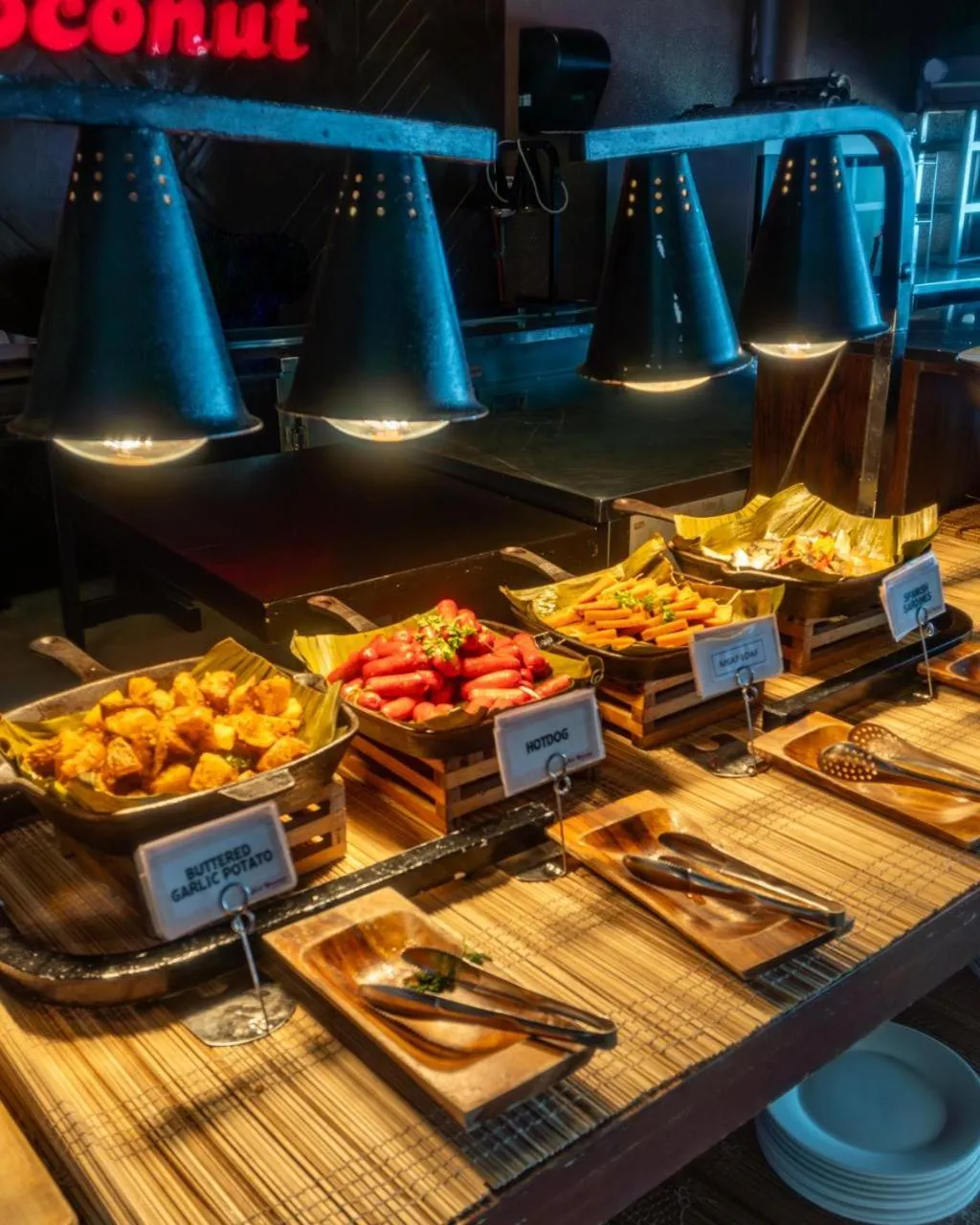 Breakfast in Red Coconut Beach Hotel Boracay