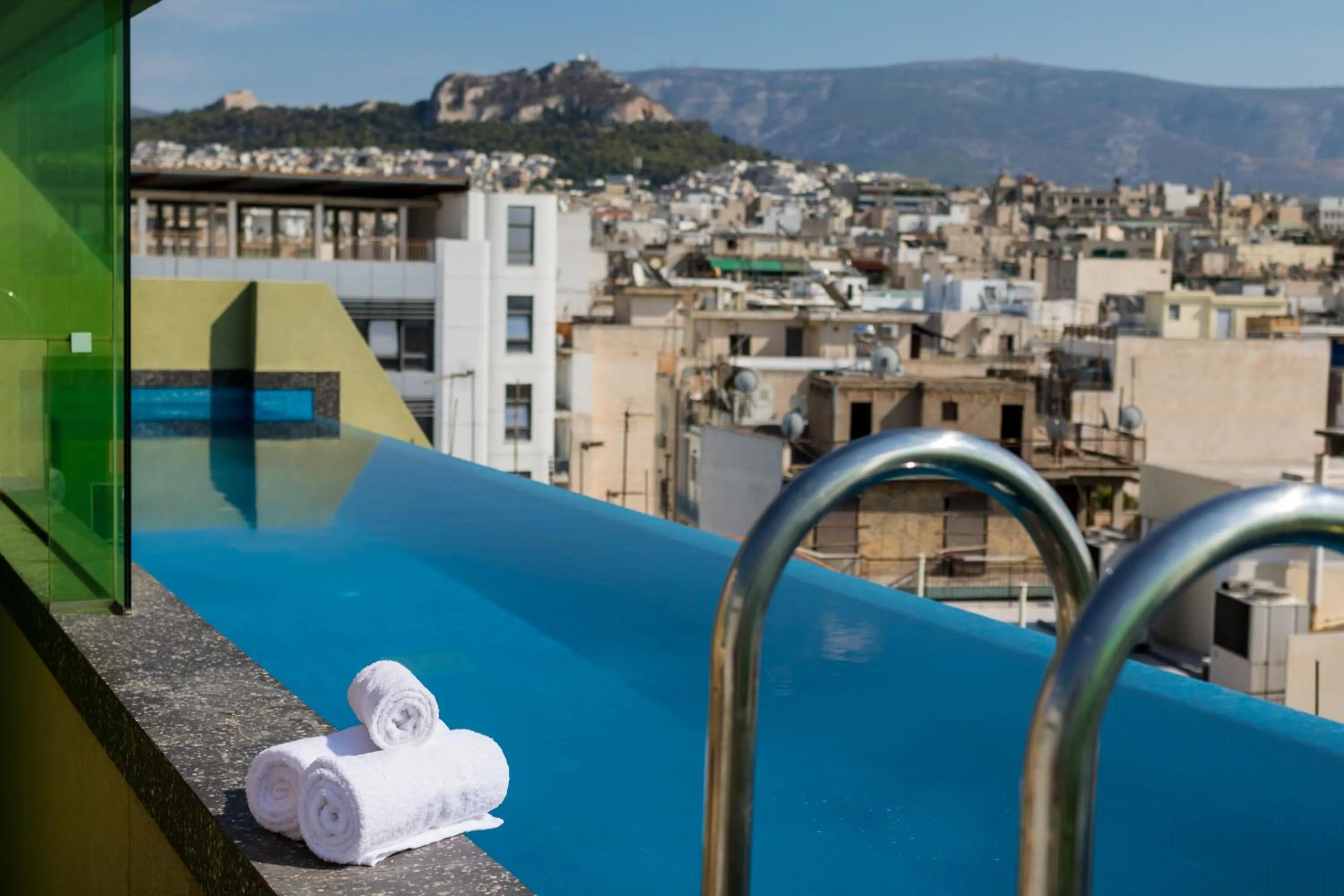 City view in Athens Mosaico Suites & Apartments