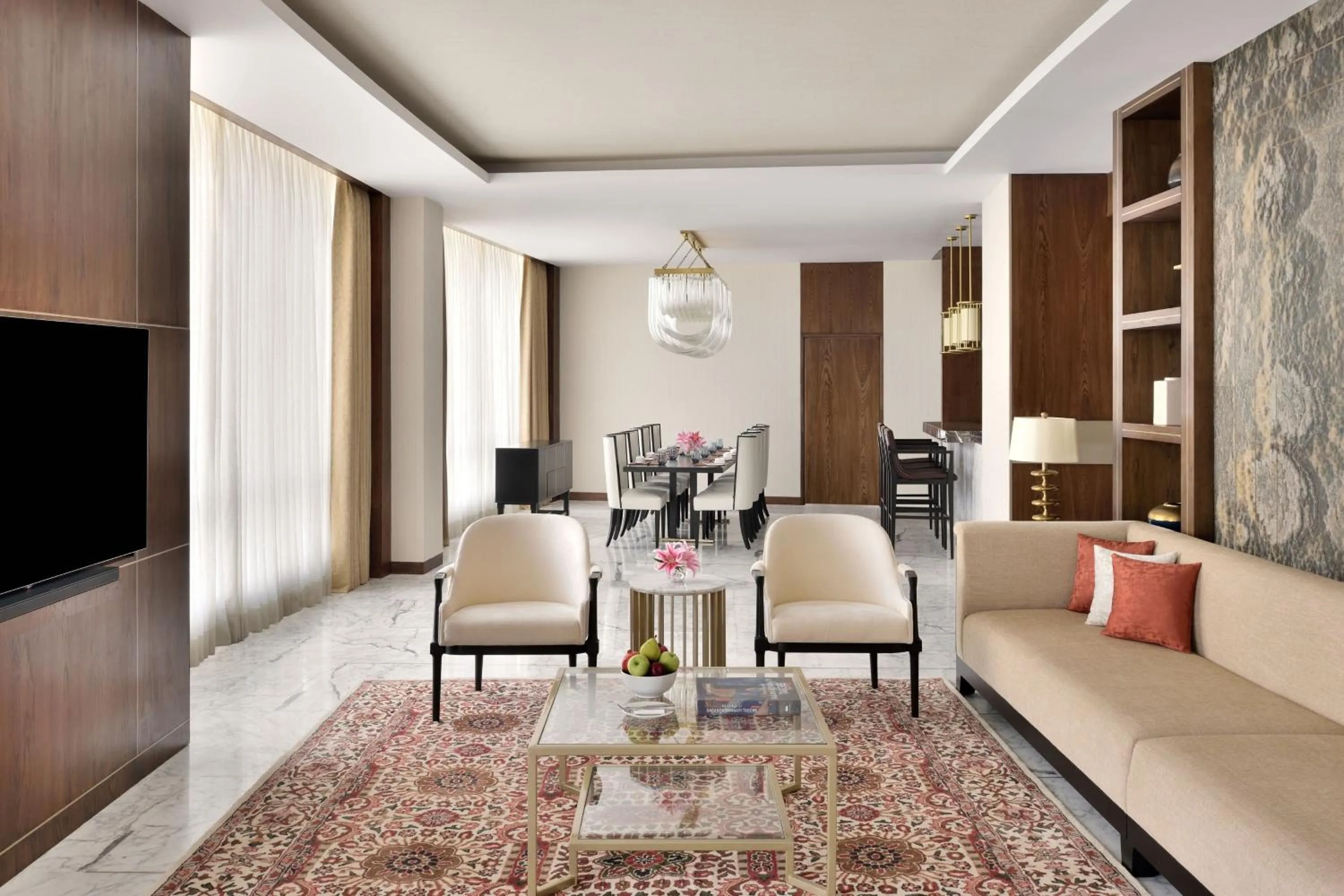 Living room in The Westin Kolkata Rajarhat