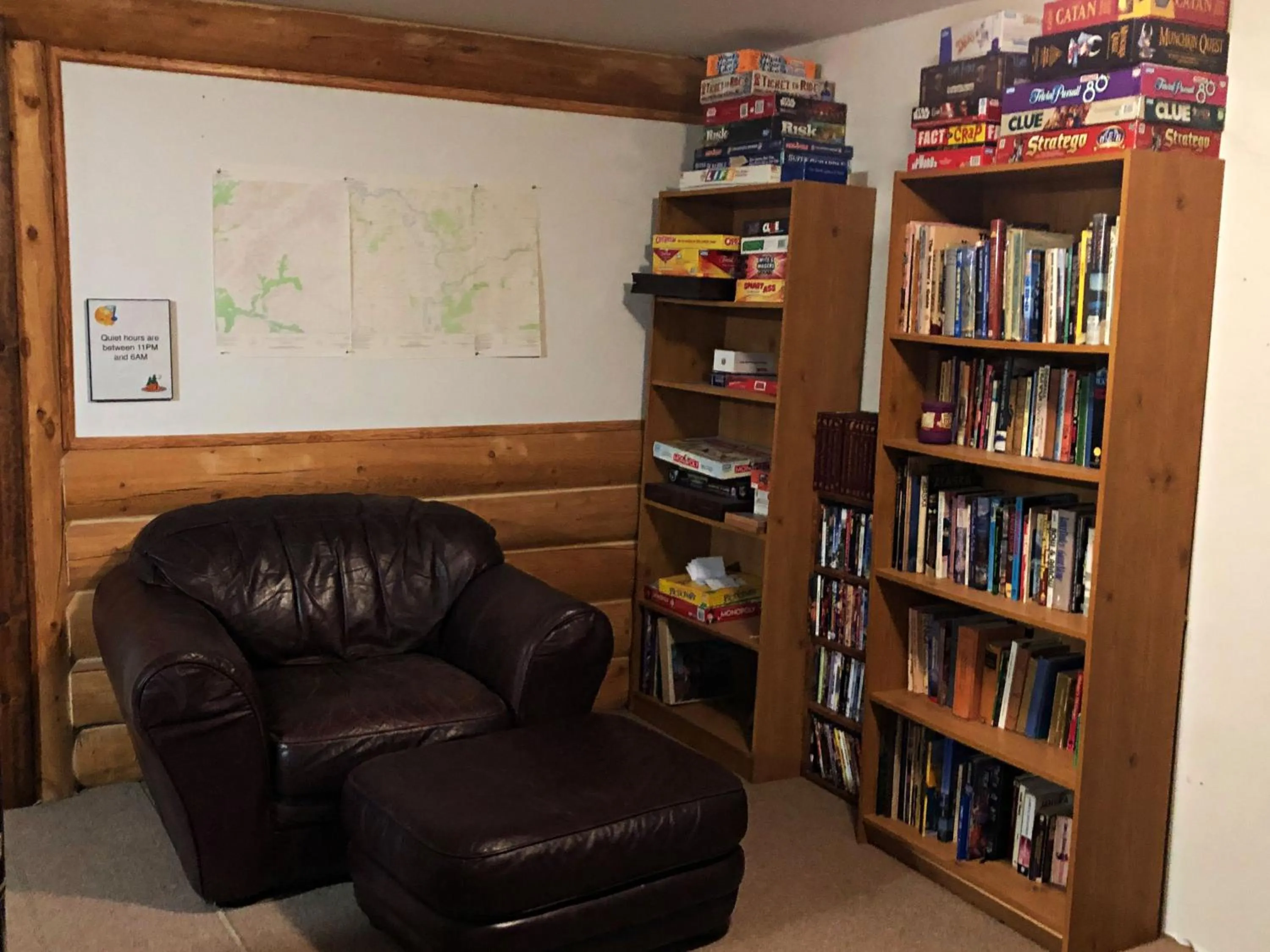 Game Room in Alpine Creek Lodge