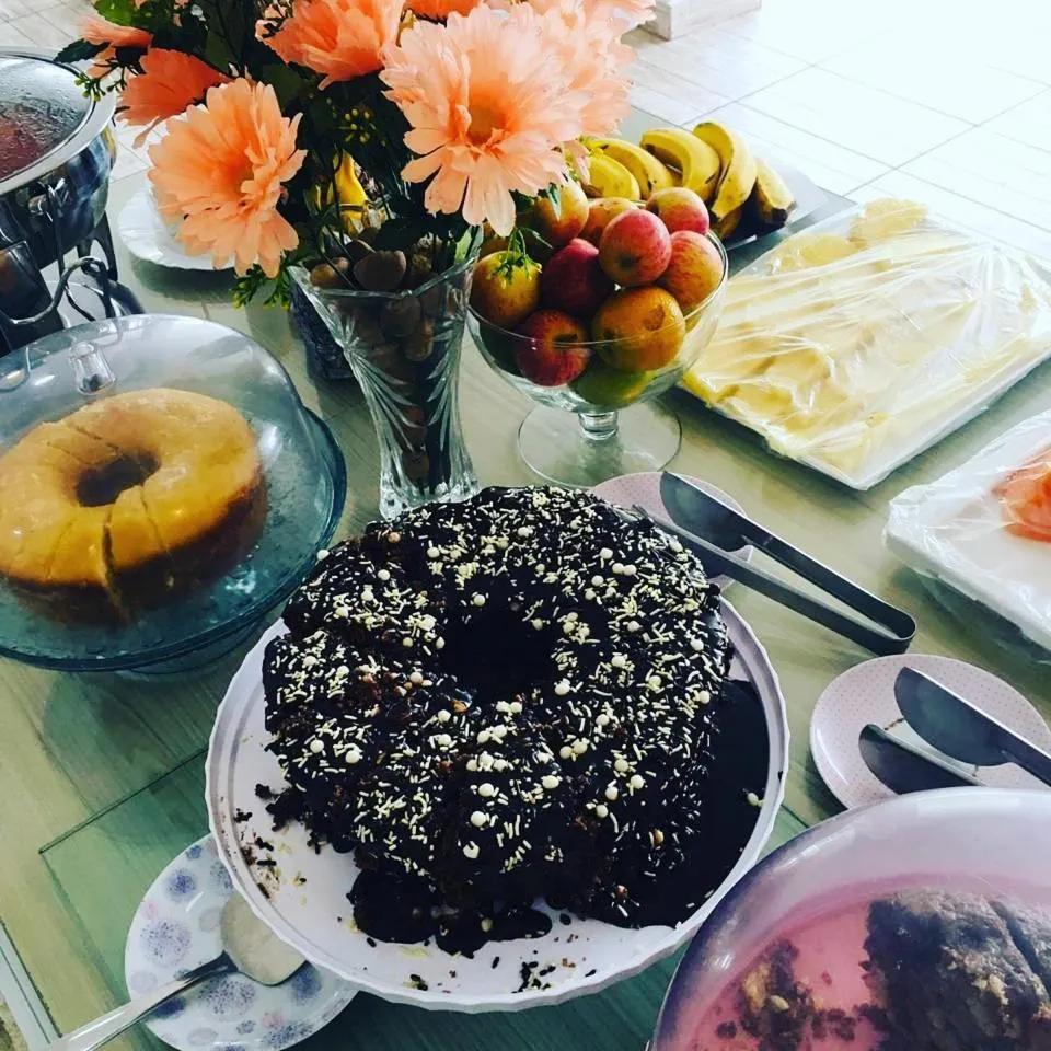 Breakfast in Pousada Loft Praia dos Anjos