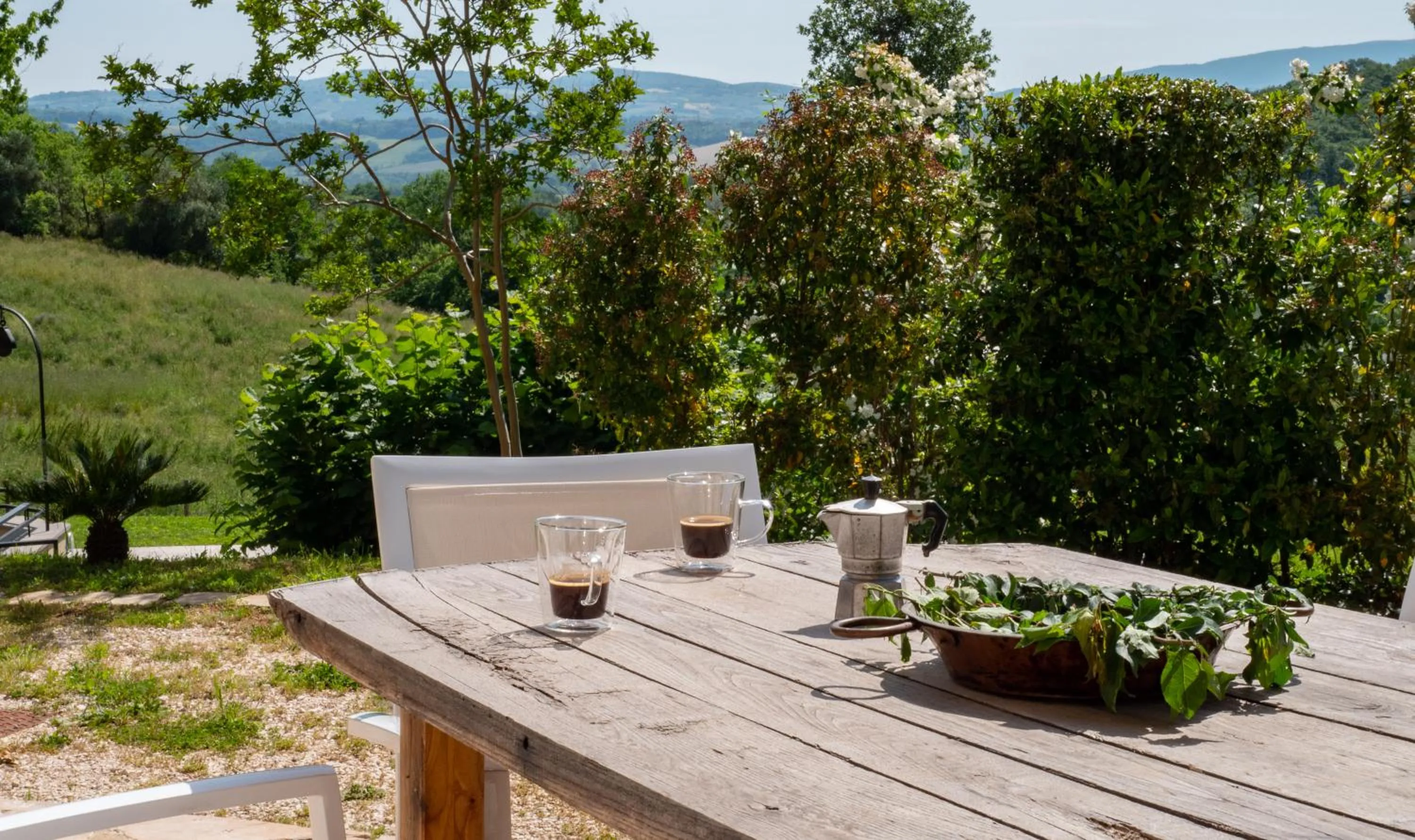 Garden in Relais Il Furioso